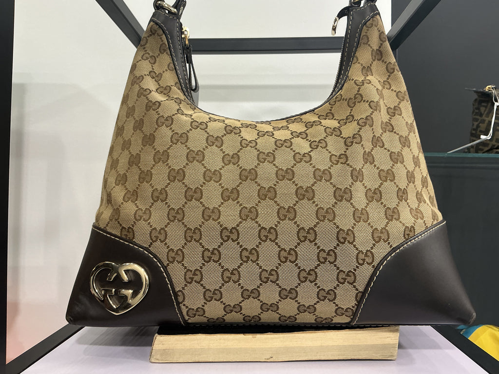 Borsa Brown GG Canvas Bella [Preloved]