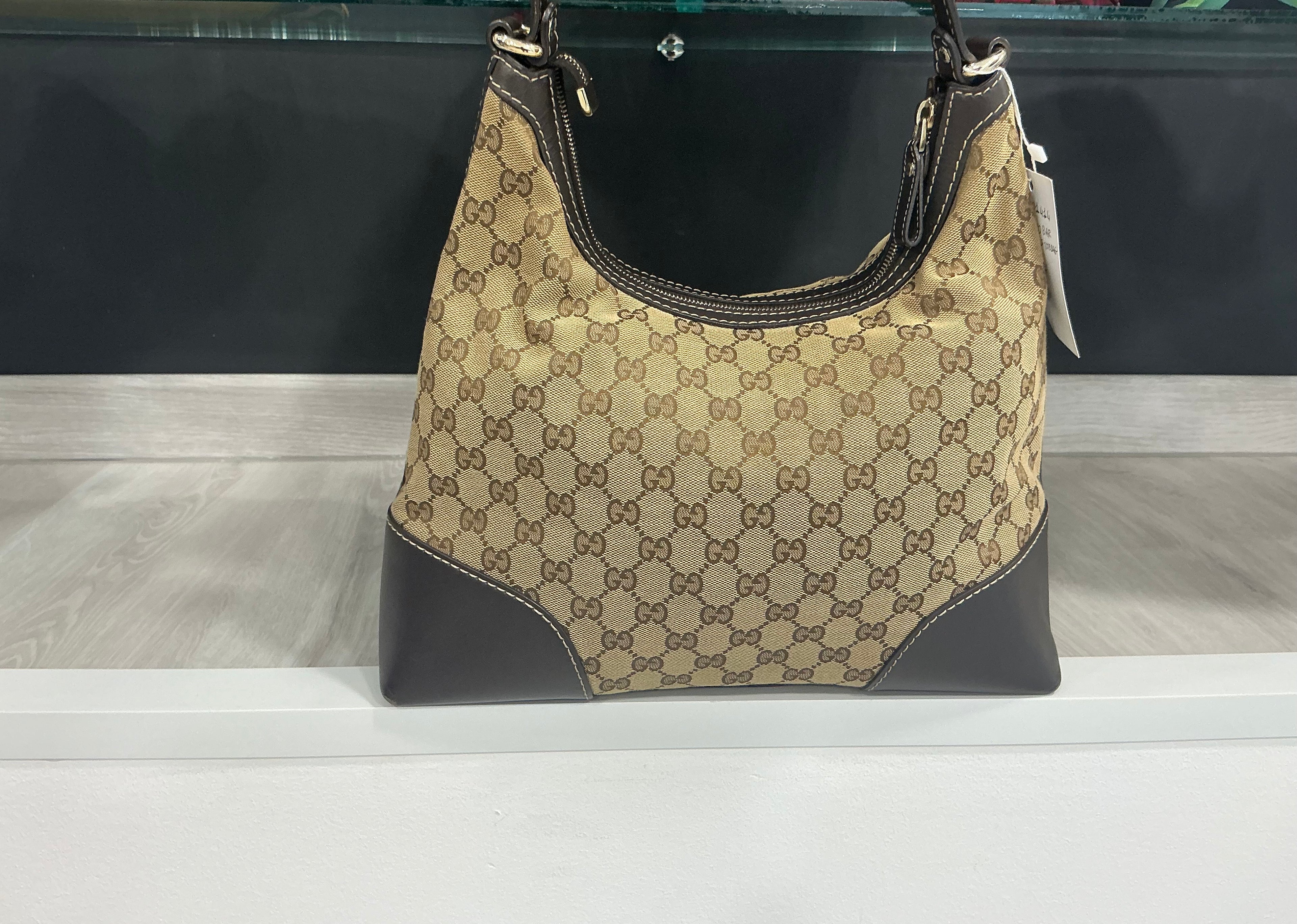 Borsa Brown GG Canvas Bella [Preloved]