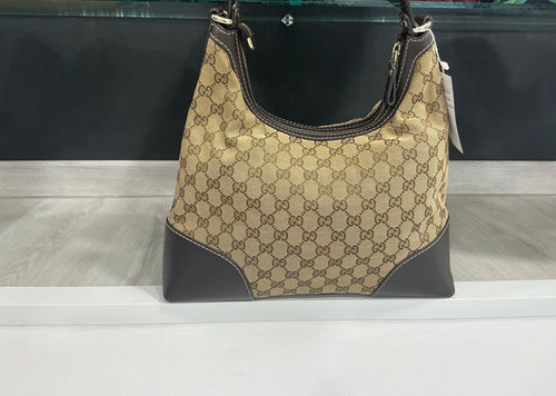 Borsa Brown GG Canvas Bella [Preloved]