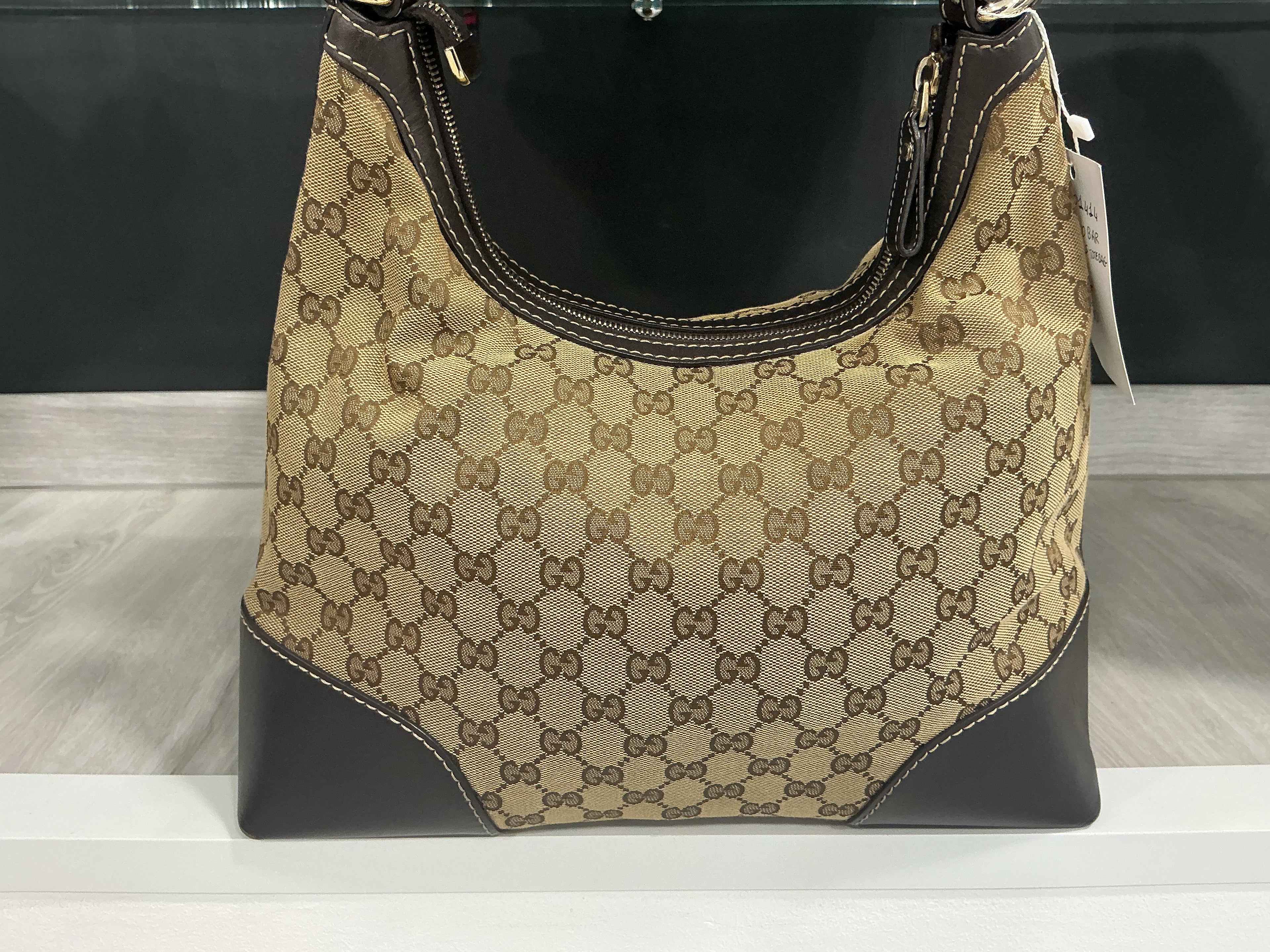 Borsa Brown GG Canvas Bella [Preloved]