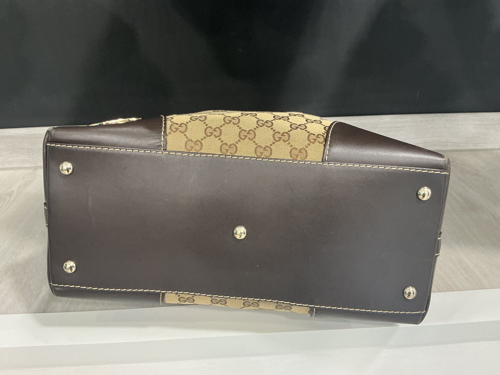Borsa Brown GG Canvas Bella [Preloved]