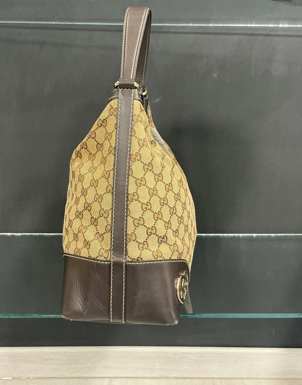 Borsa Brown GG Canvas Bella [Preloved]