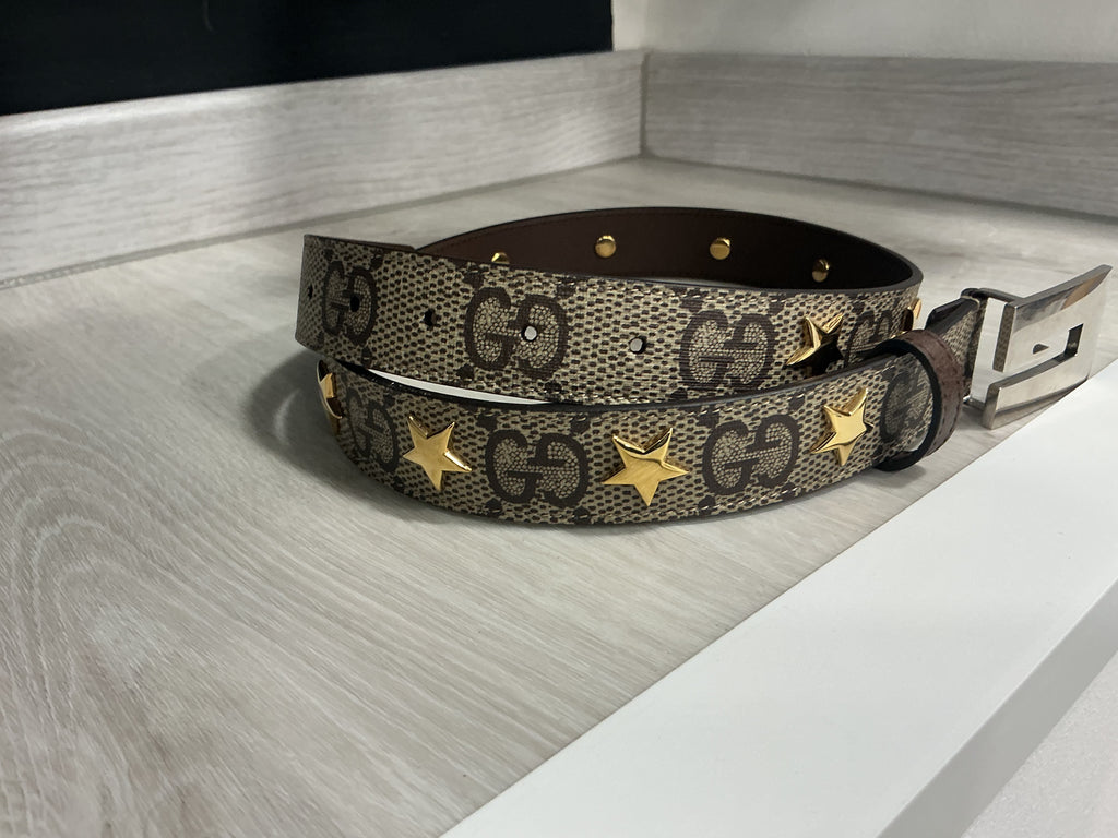Cintura Gucci GG Stars [Preloved]