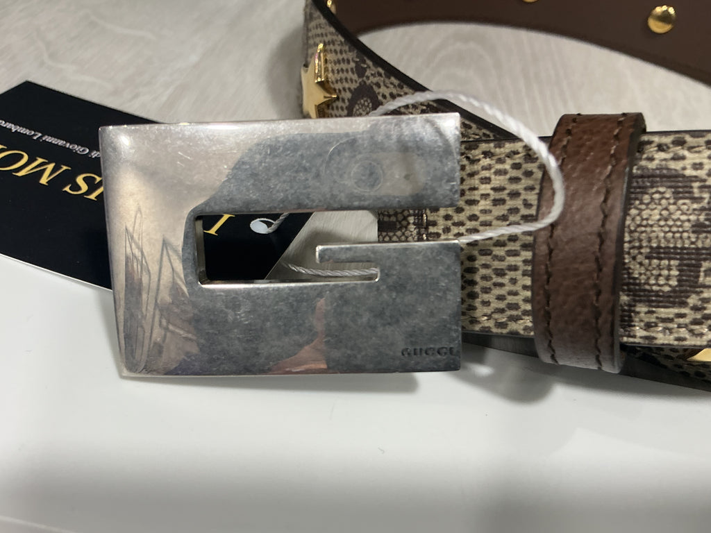 Cintura Gucci GG Stars [Preloved]