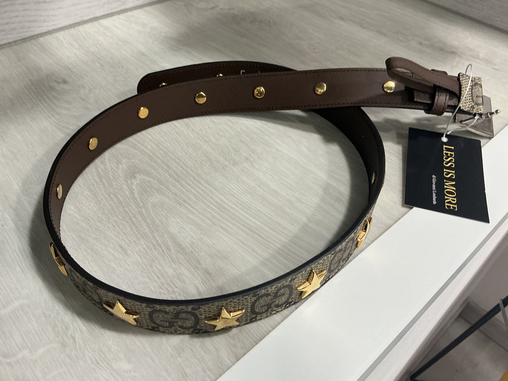 Cintura Gucci GG Stars [Preloved]