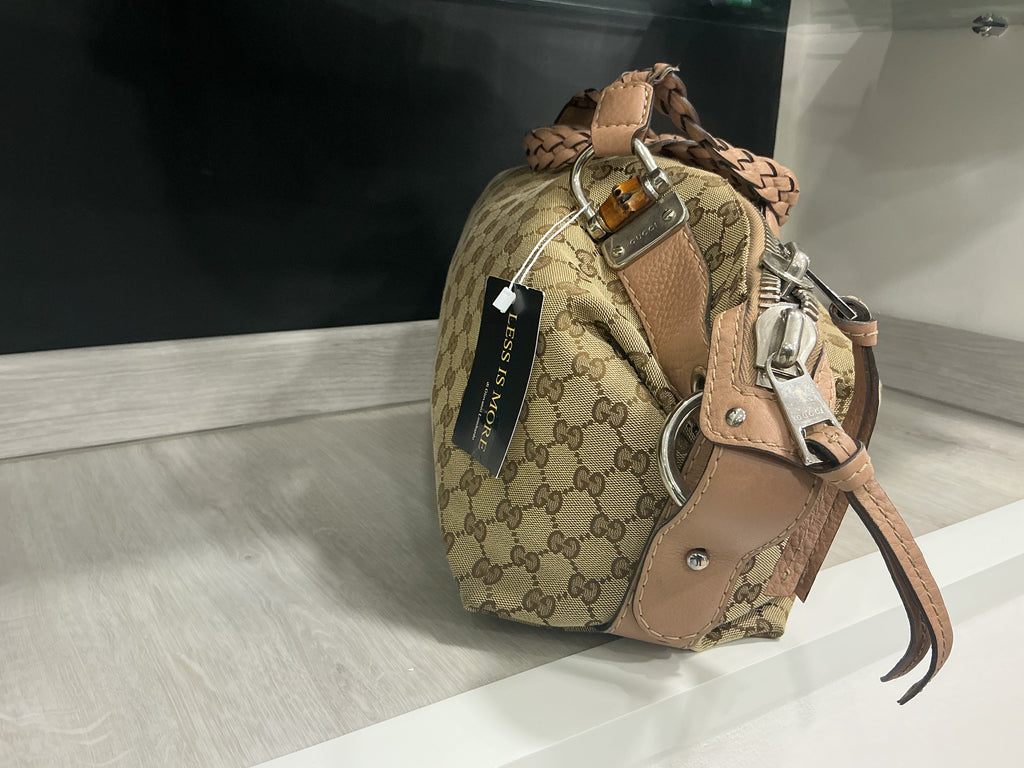 Sac cabas Gucci en bambou