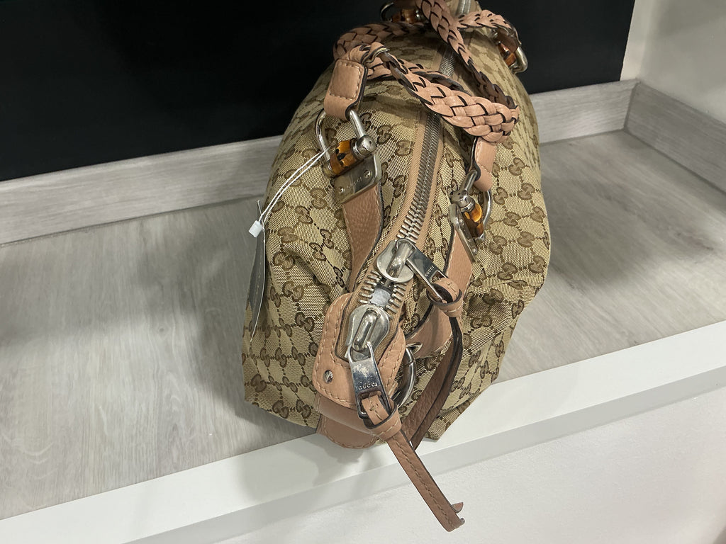 Sac cabas Gucci en bambou