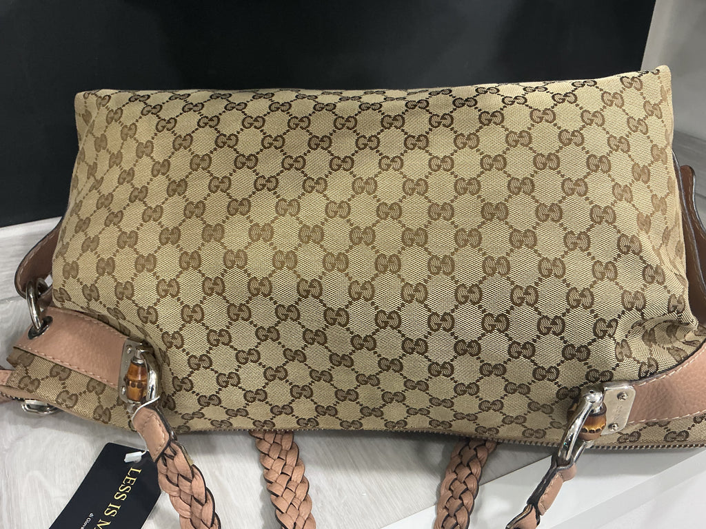 Sac cabas Gucci en bambou