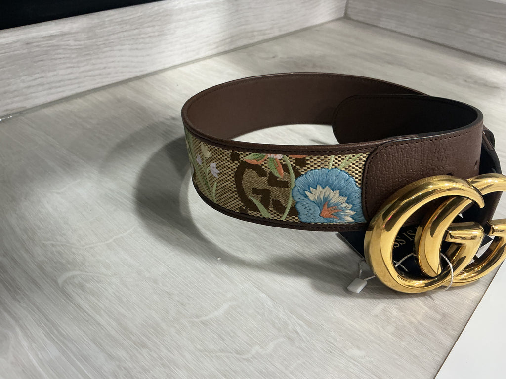 Cintura Gucci GG Floreale [Preloved]