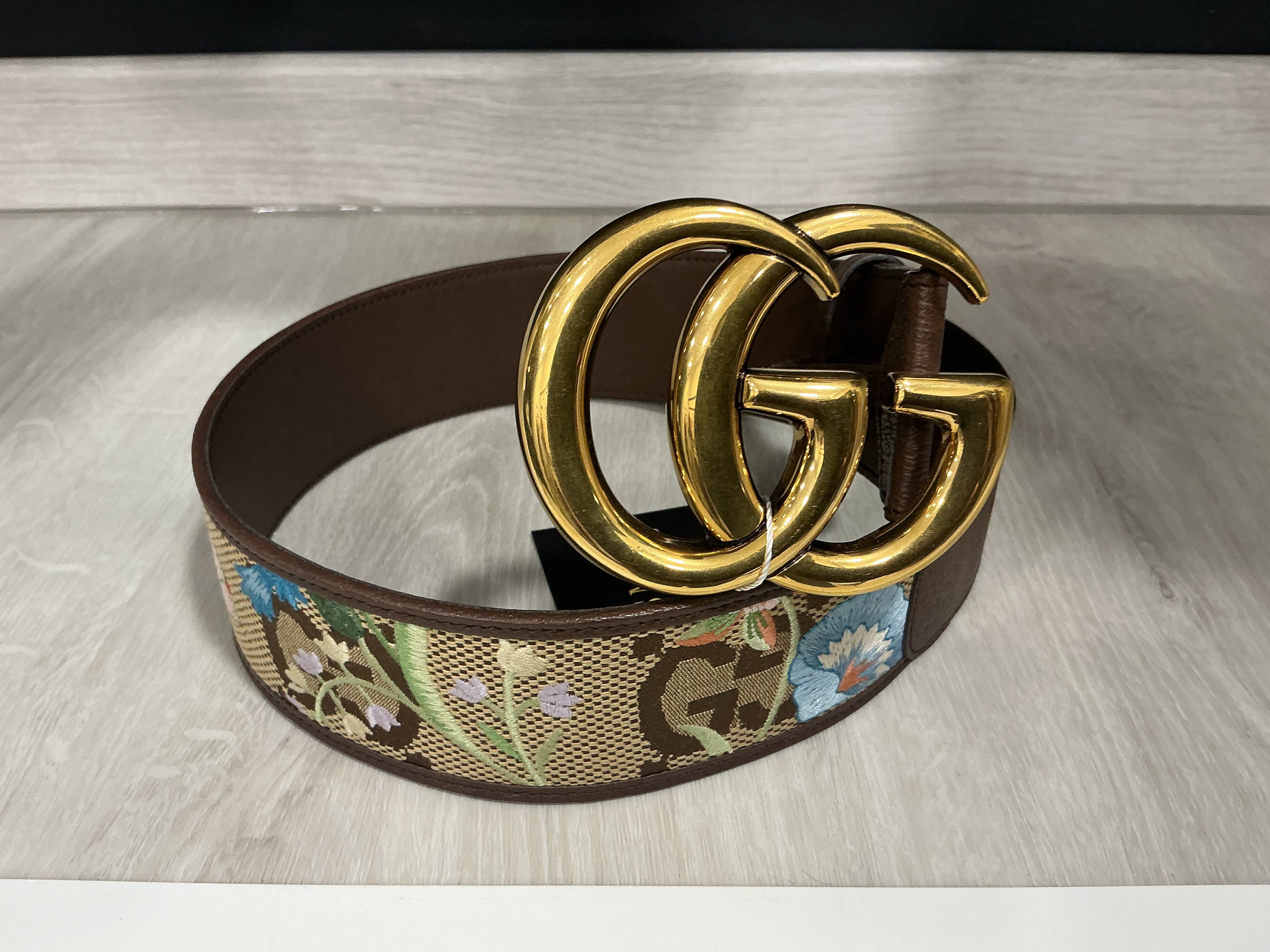 Cintura Gucci GG Floreale [Preloved]