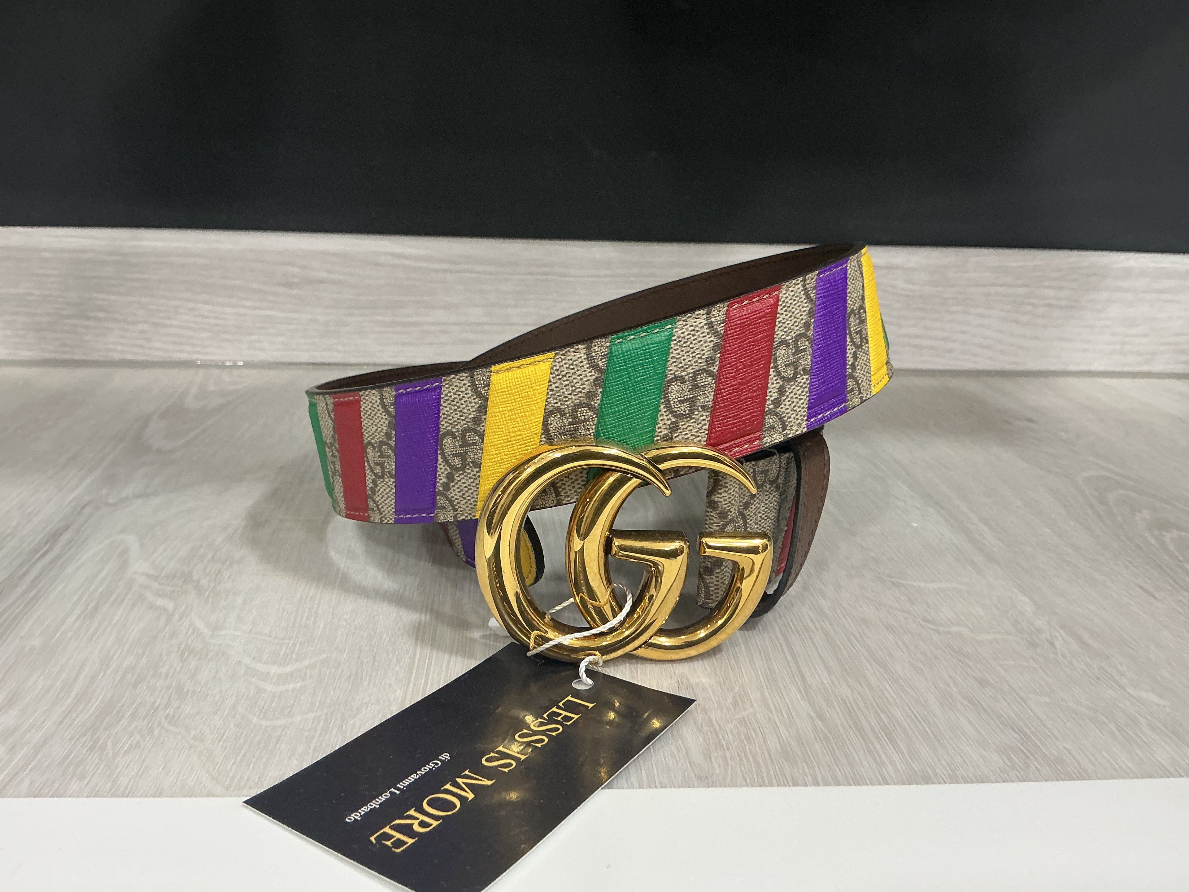 Cintura Gucci GG Supreme [Preloved]