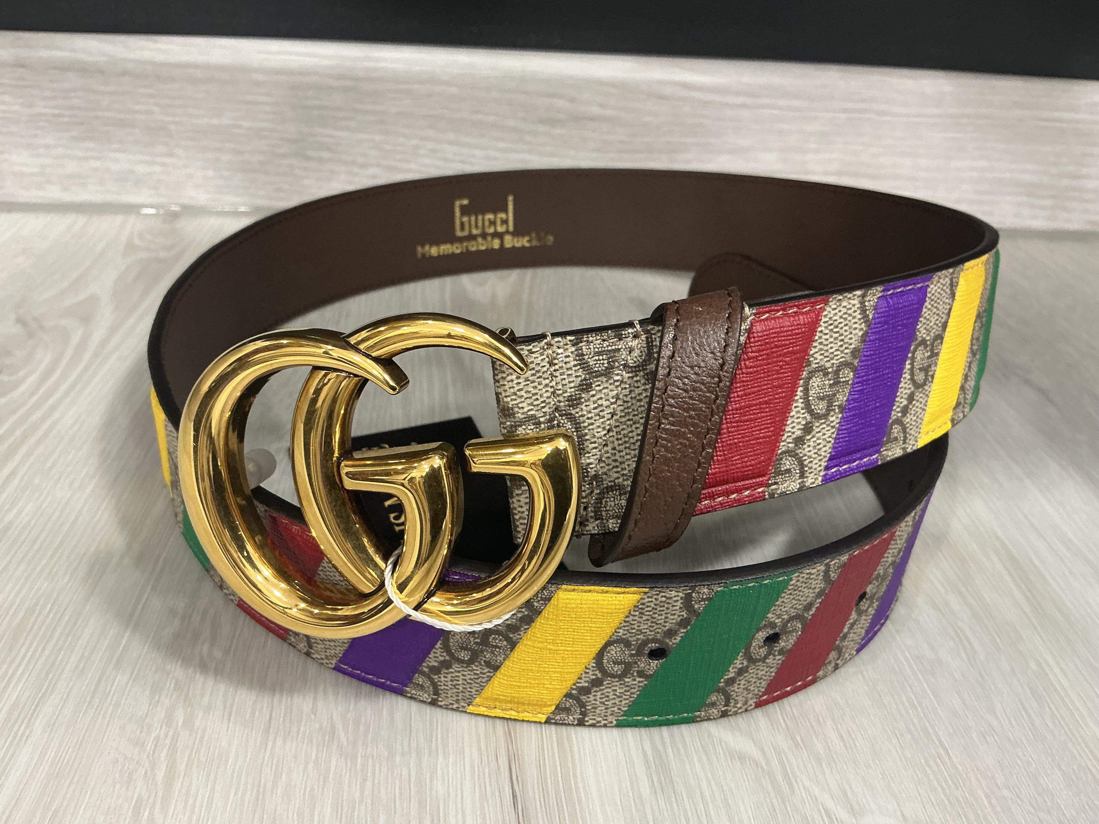 Cintura Gucci GG Supreme [Preloved]