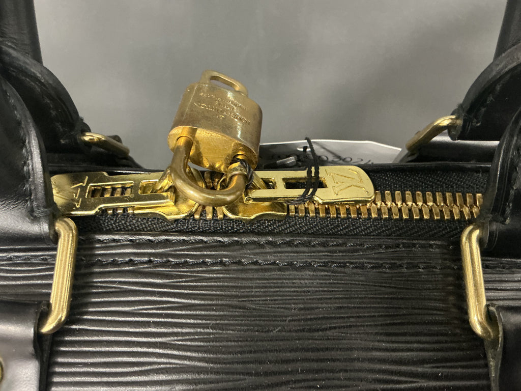 Borsa da Viaggio Louis Vuitton Keepall 50 Nera Epi Leather [Preloved]