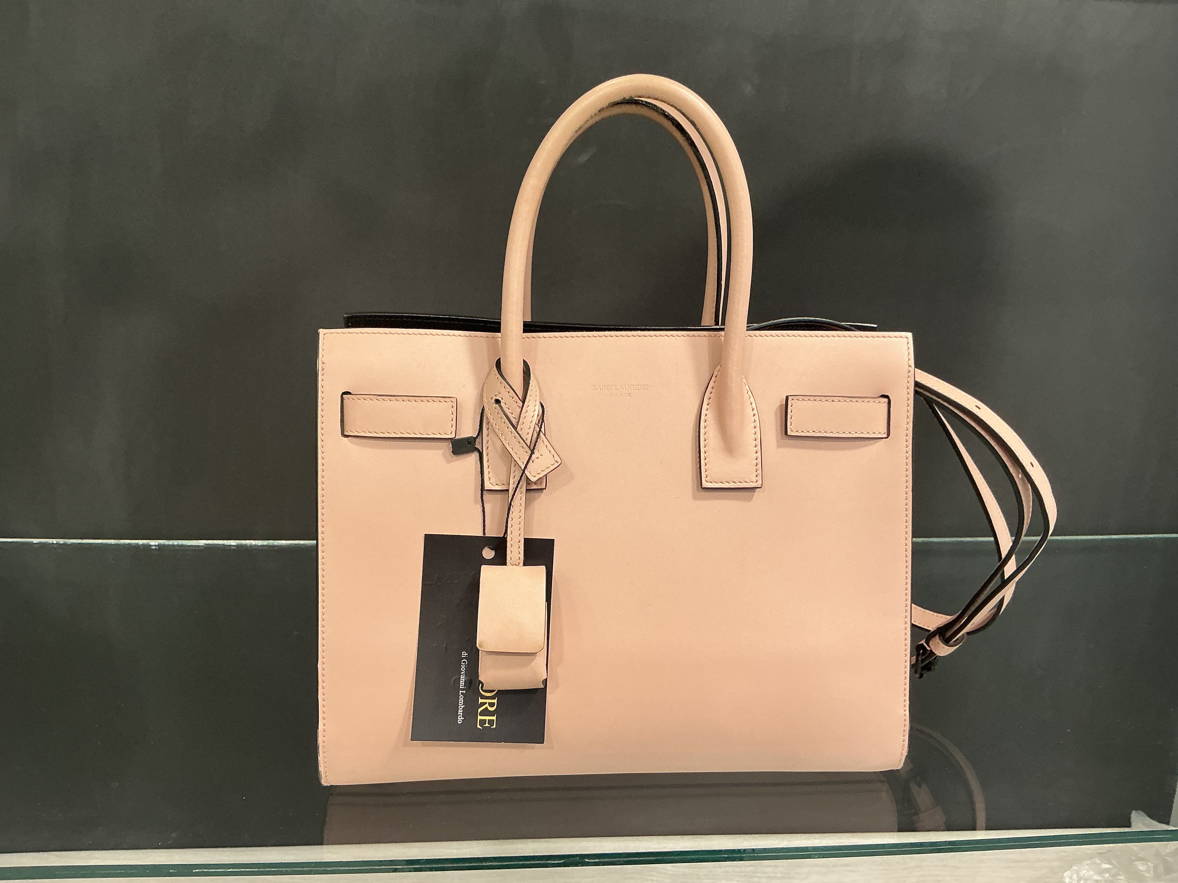 Borsa Saint Laurent Sac de Jour Rosa - Tote Iconico [Preloved]