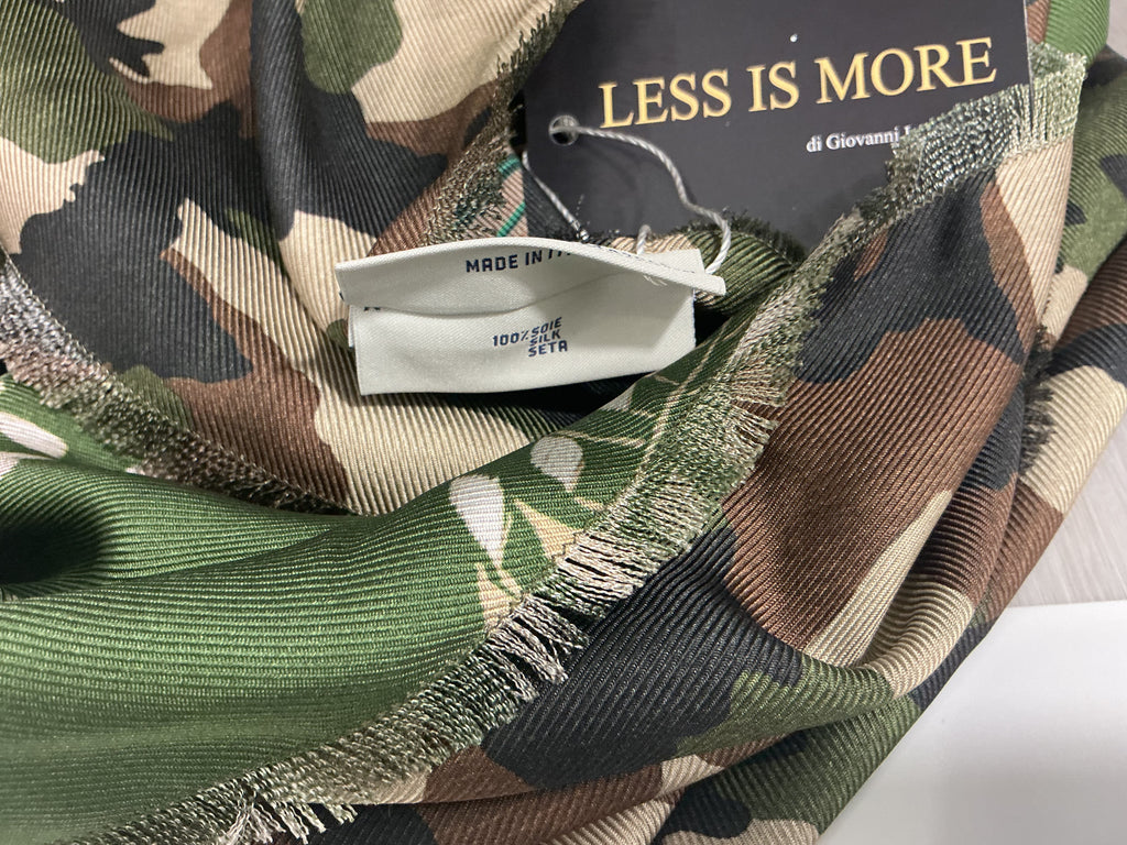 Foulard Pierre Louis Mascia Seta 100% Doppia Fantasia [Preloved]