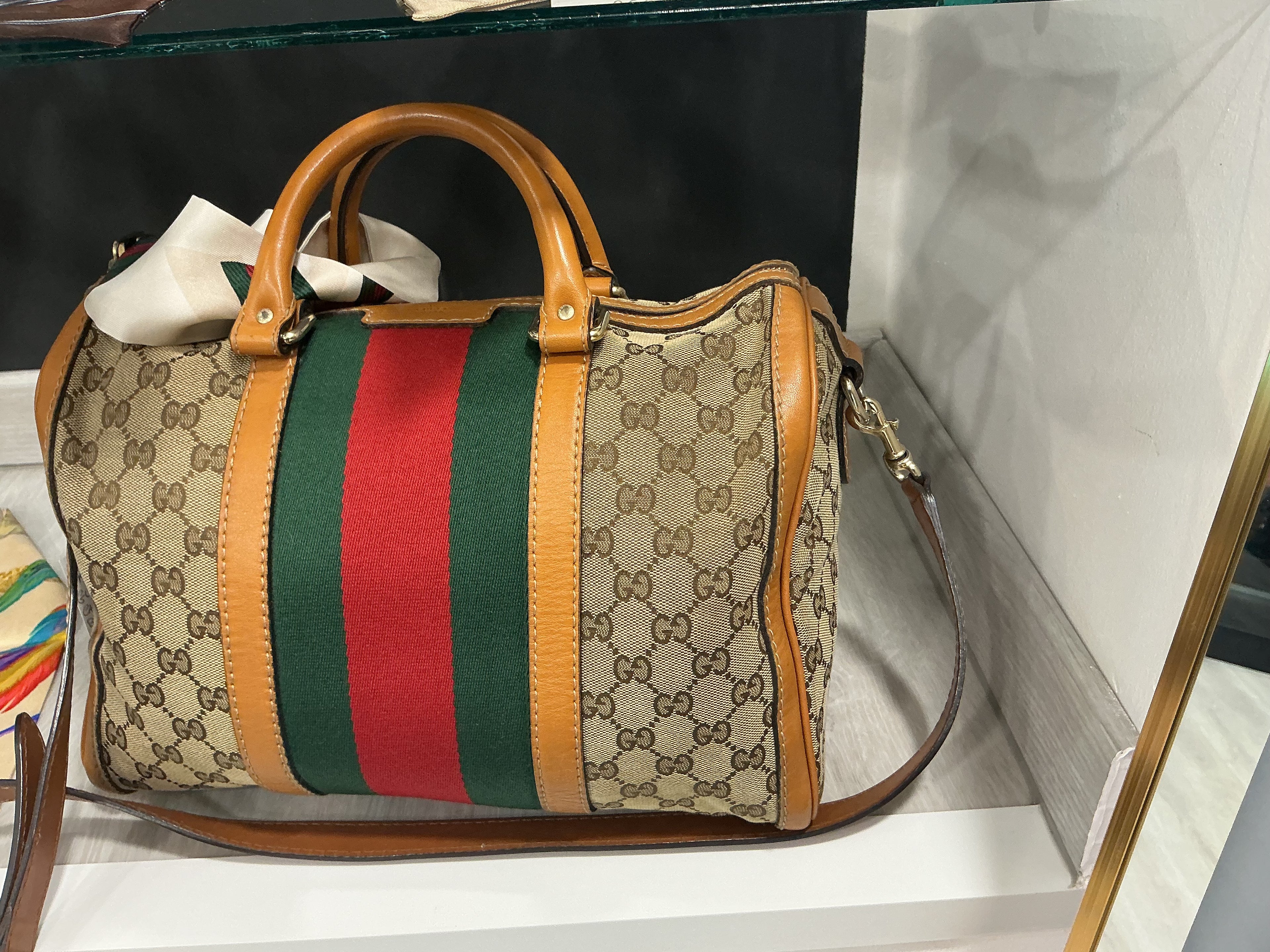 Borsa Gucci Boston Ophidia GG [Preloved]
