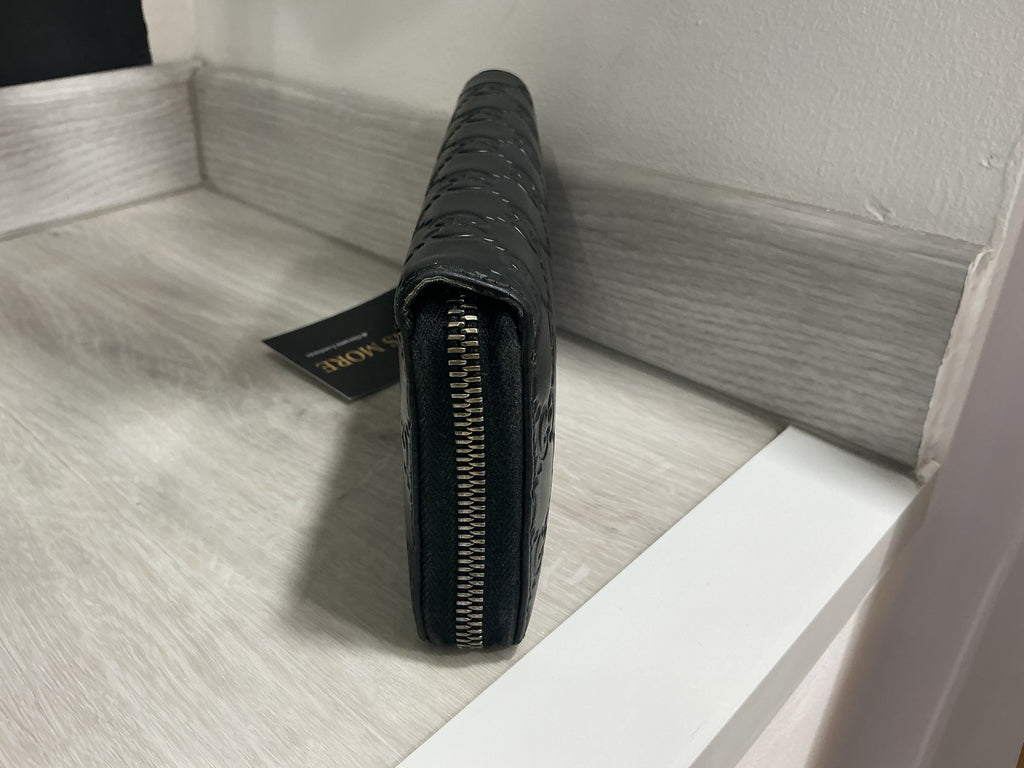 Portafoglio Gucci Guccissima Pelle Nera
