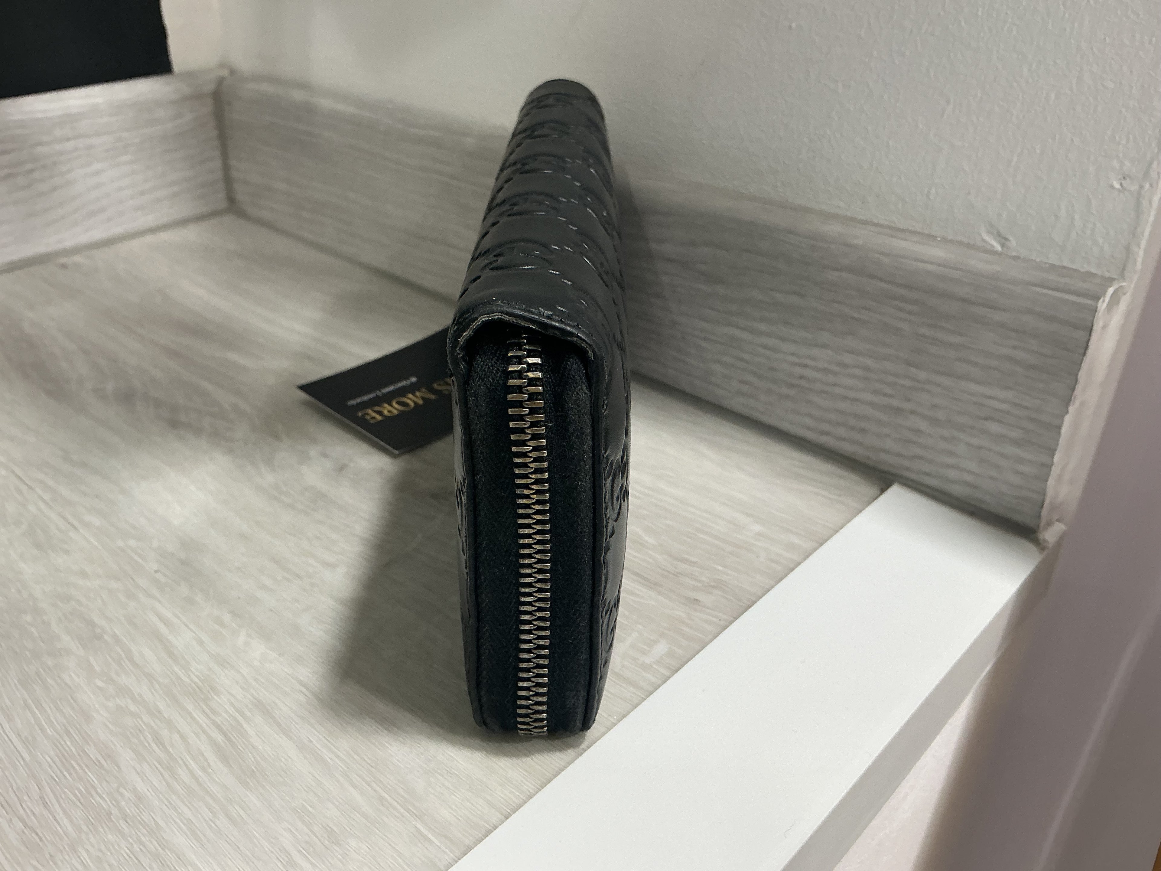 Portafoglio Gucci Guccissima Pelle Nera