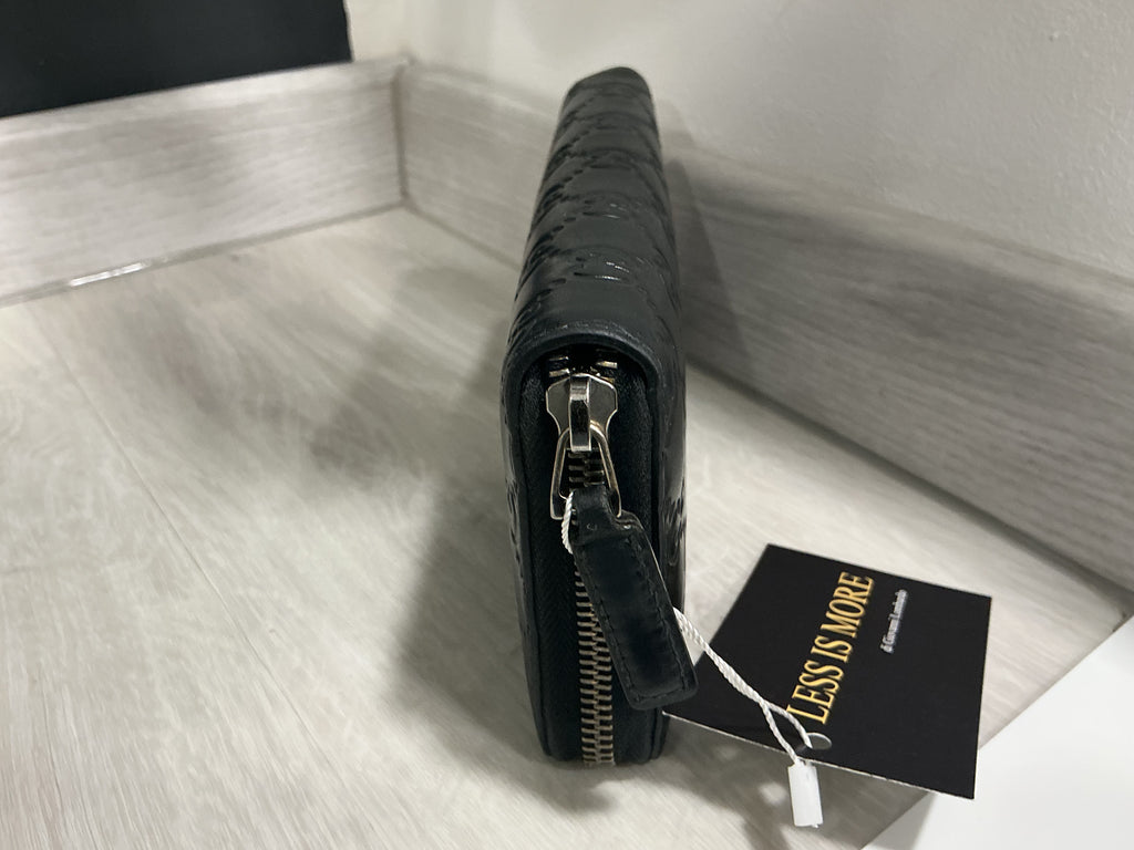 Portafoglio Gucci Guccissima Pelle Nera