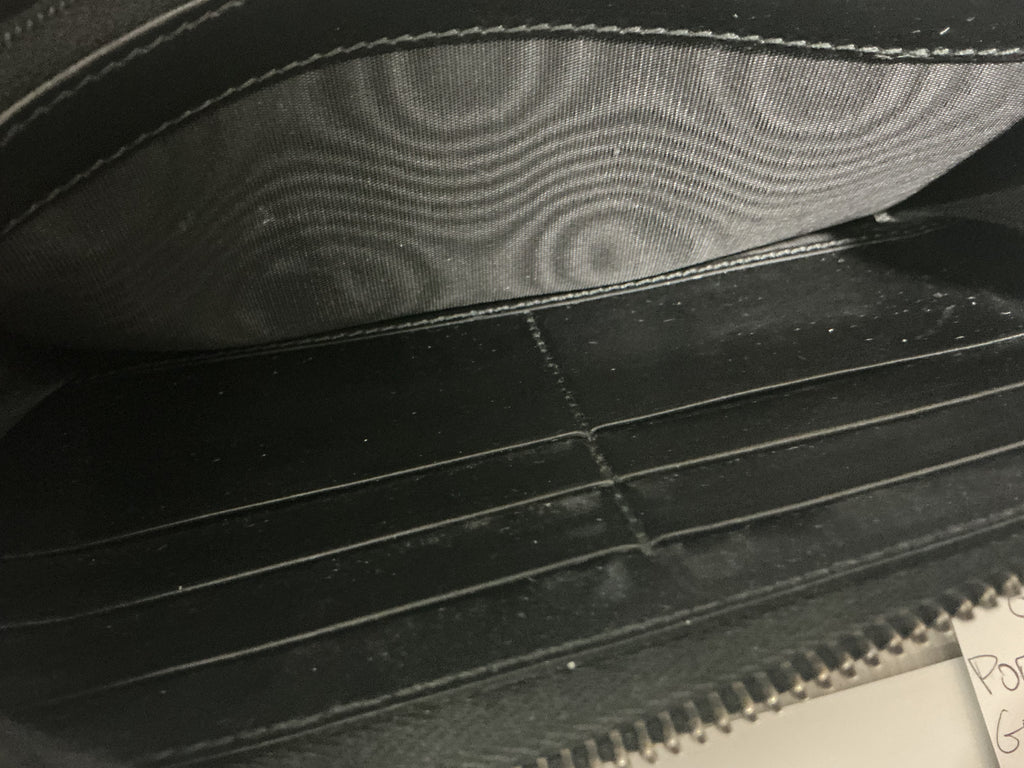 Portafoglio Gucci Guccissima Pelle Nera