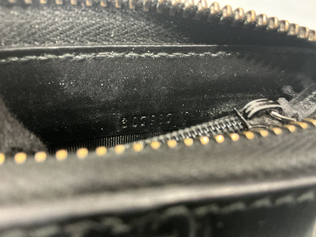 Portafoglio Gucci Guccissima Pelle Nera