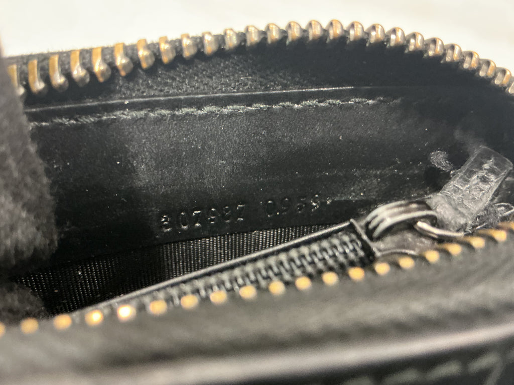 Portafoglio Gucci Guccissima Pelle Nera
