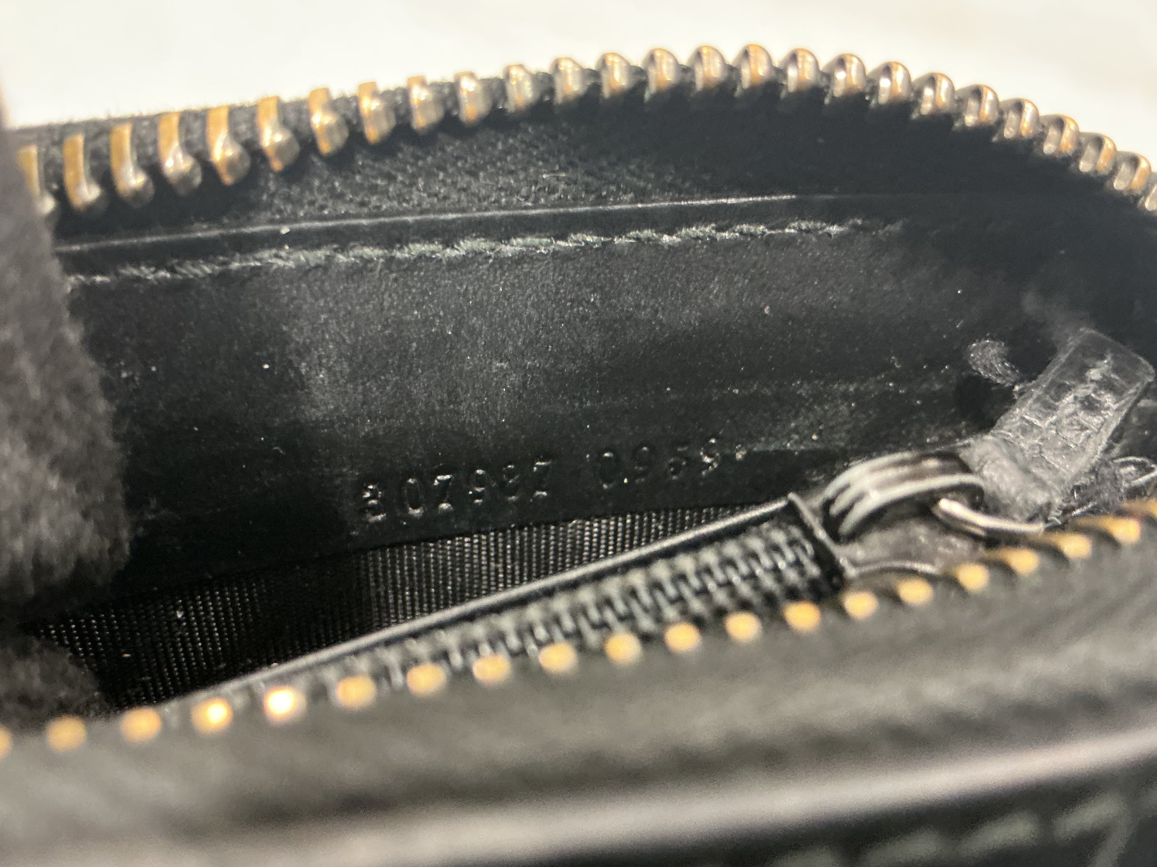 Portafoglio Gucci Guccissima Pelle Nera