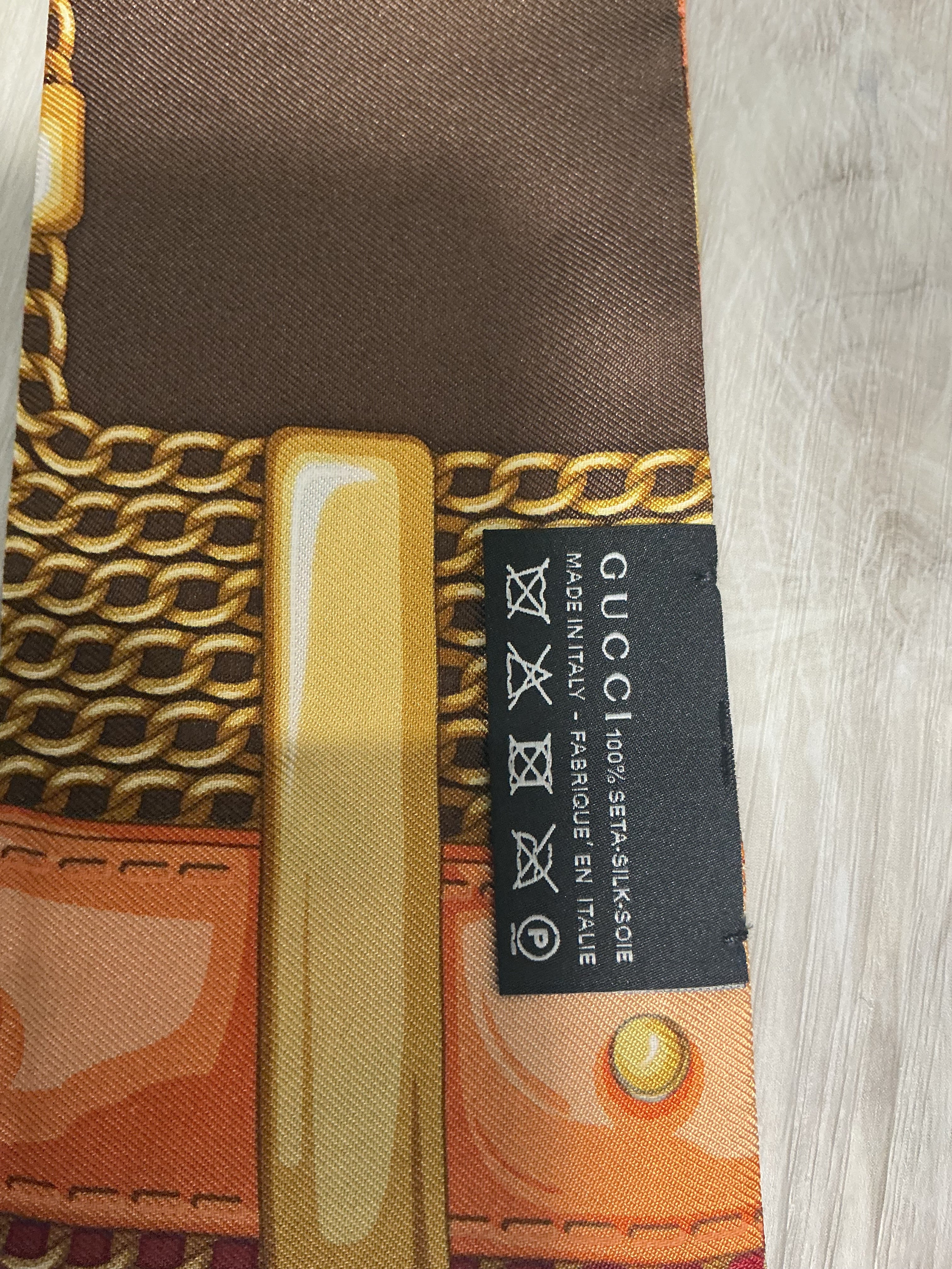 Foulard Twilly Gucci Seta - Sciarpa Luxury Preloved