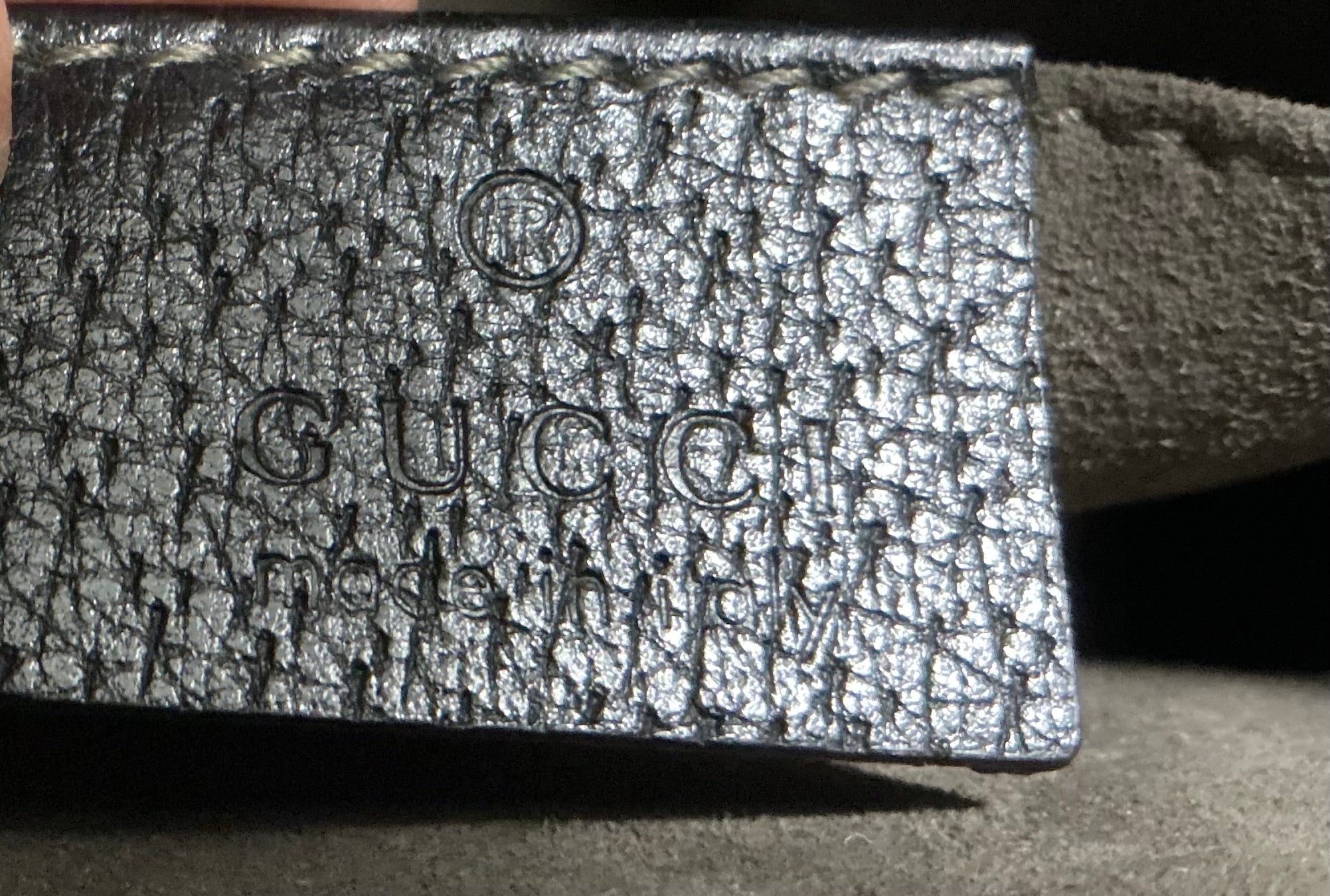 Pochette Gucci nera