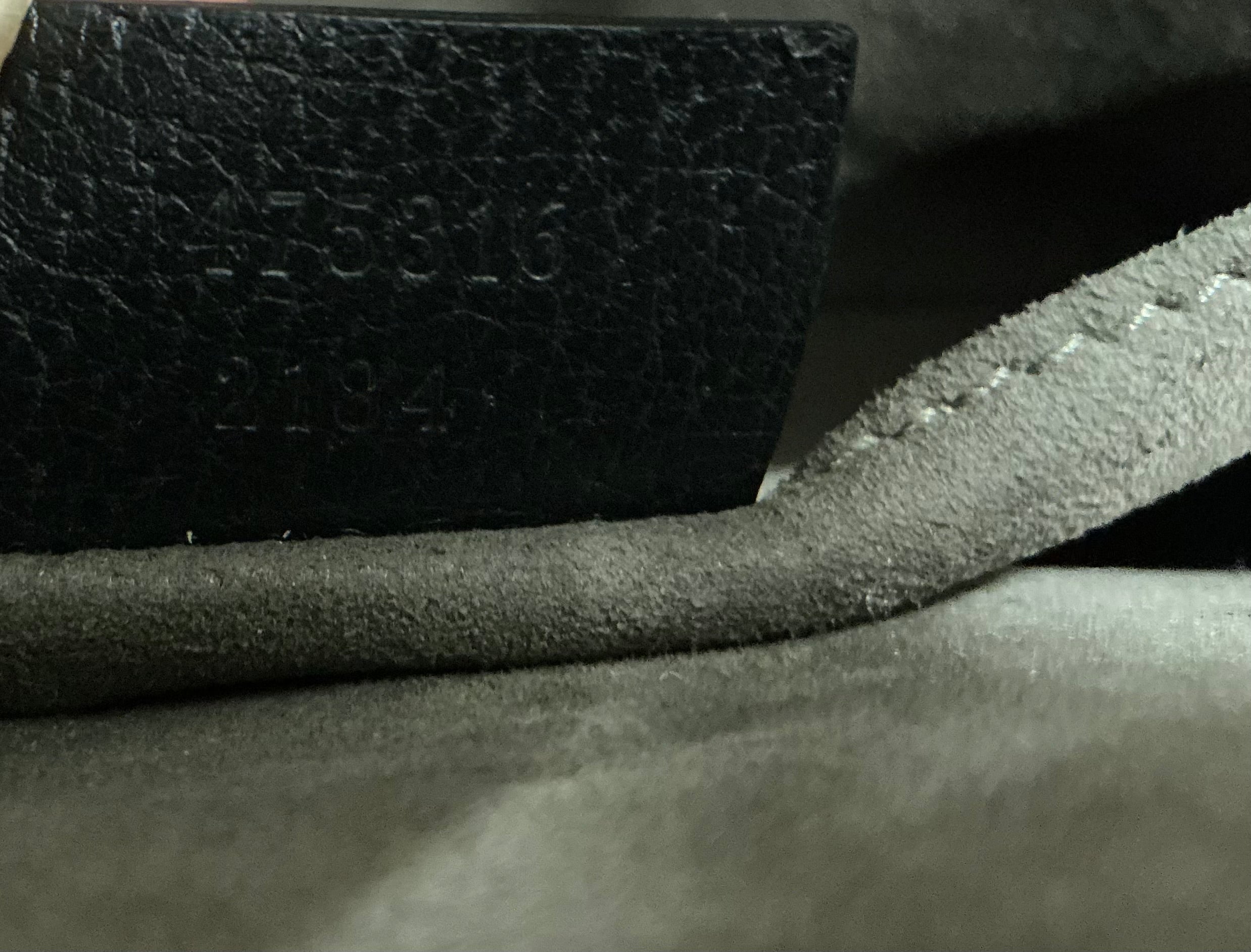 Pochette Gucci nera