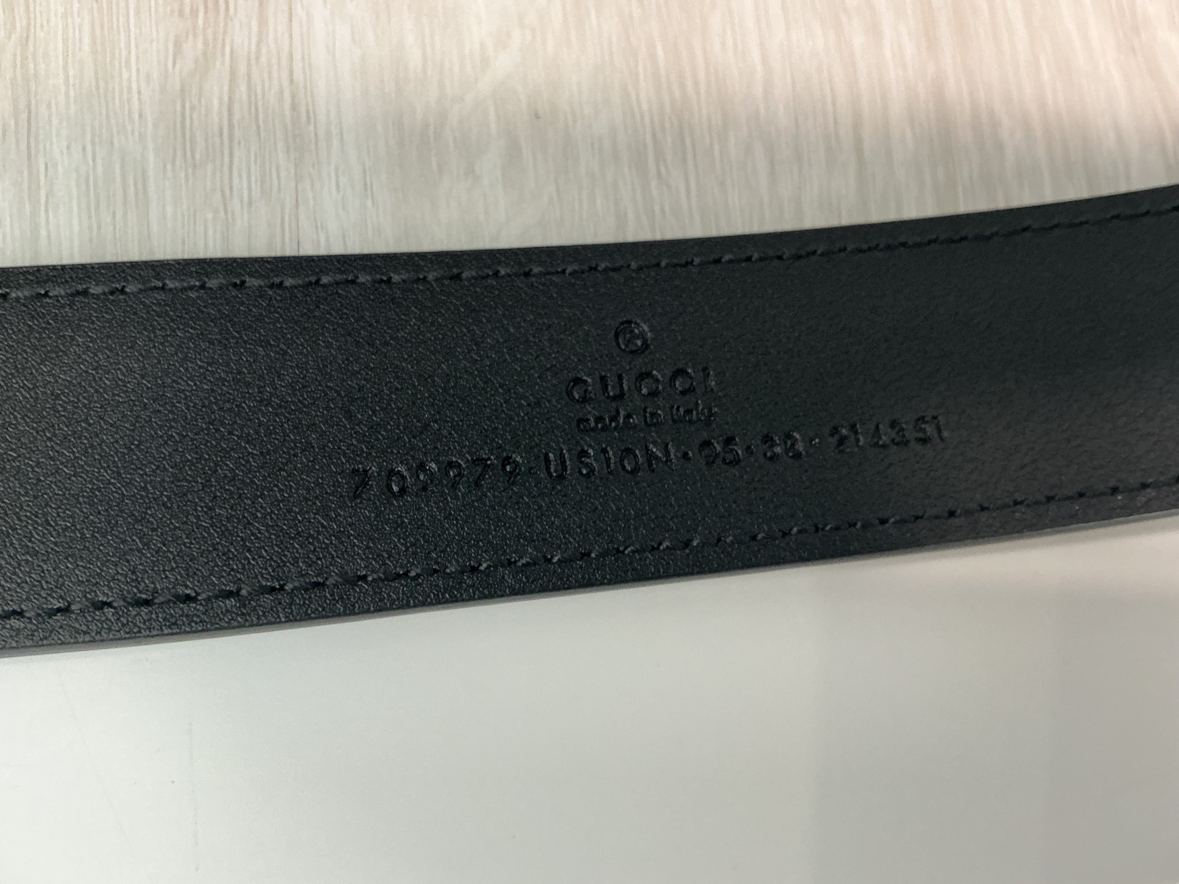 Cintura Gucci in pelle
