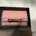 Portachiavi Gucci Bamboo Rosa – Nuovo con Scatola