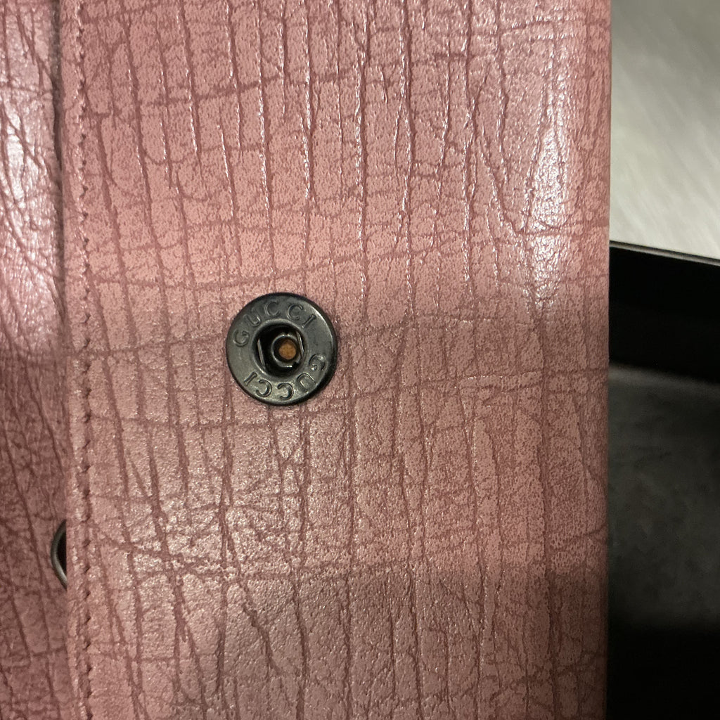 Portachiavi Gucci Bamboo Rosa – Nuovo con Scatola