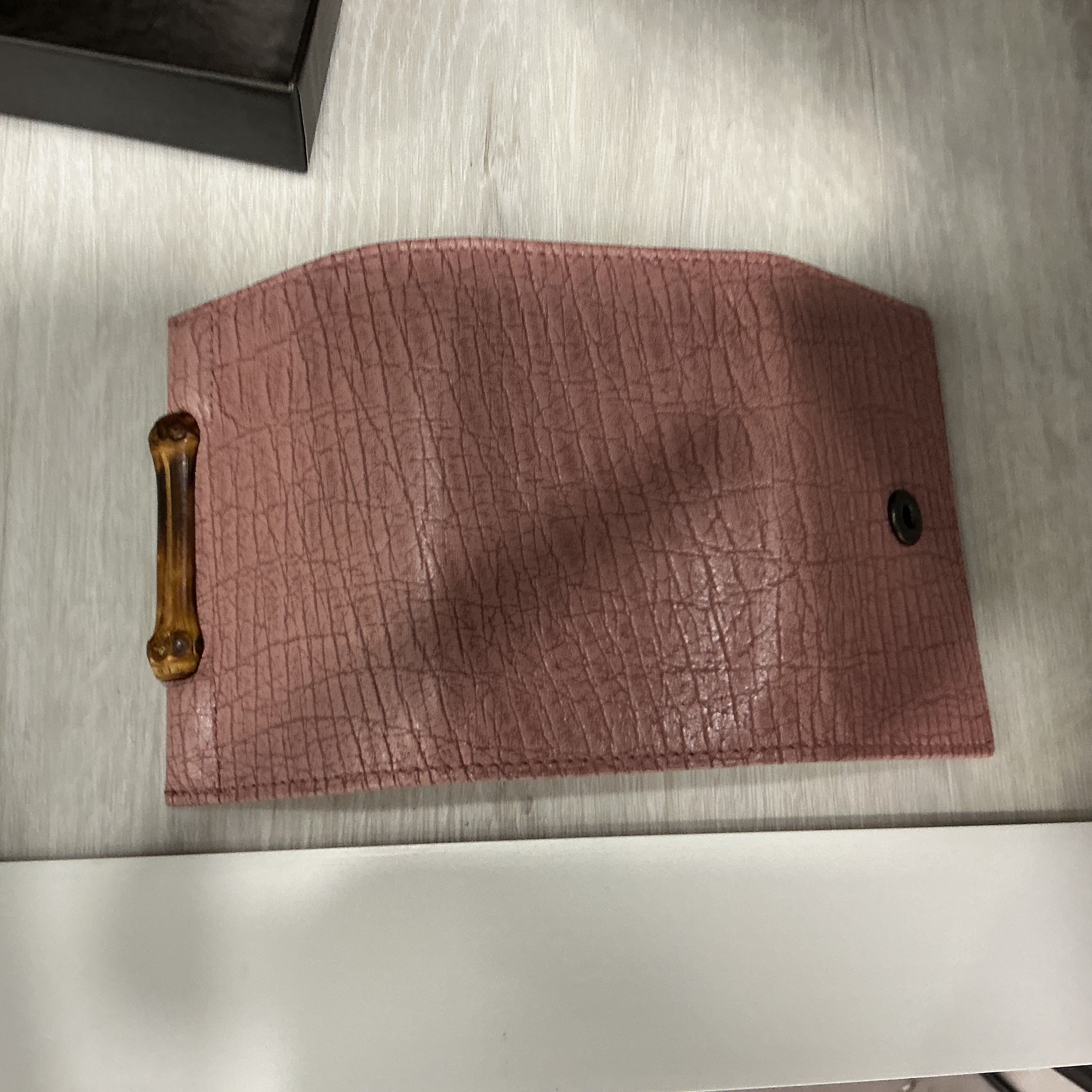Portachiavi Gucci Bamboo Rosa – Nuovo con Scatola