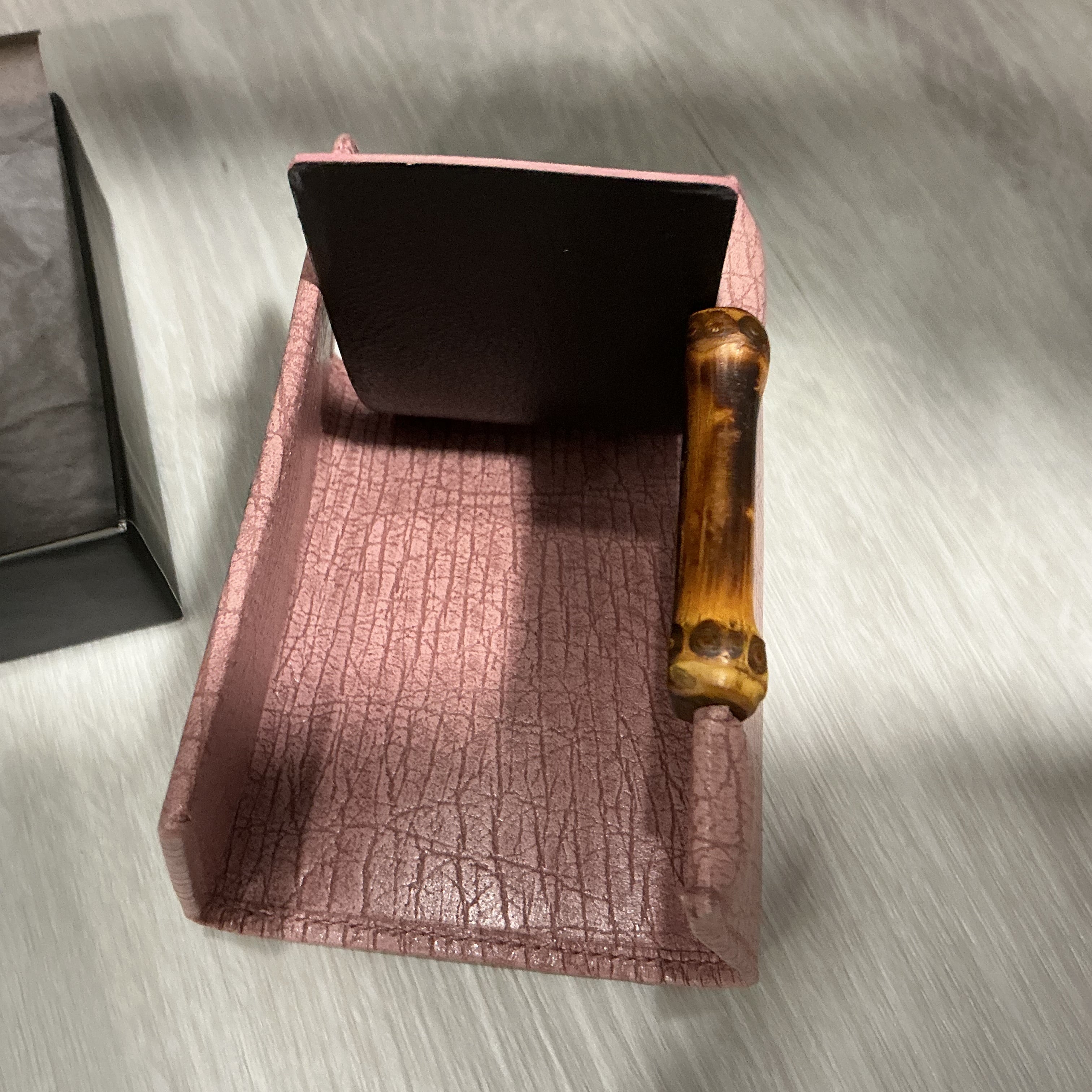 Portachiavi Gucci Bamboo Rosa – Nuovo con Scatola