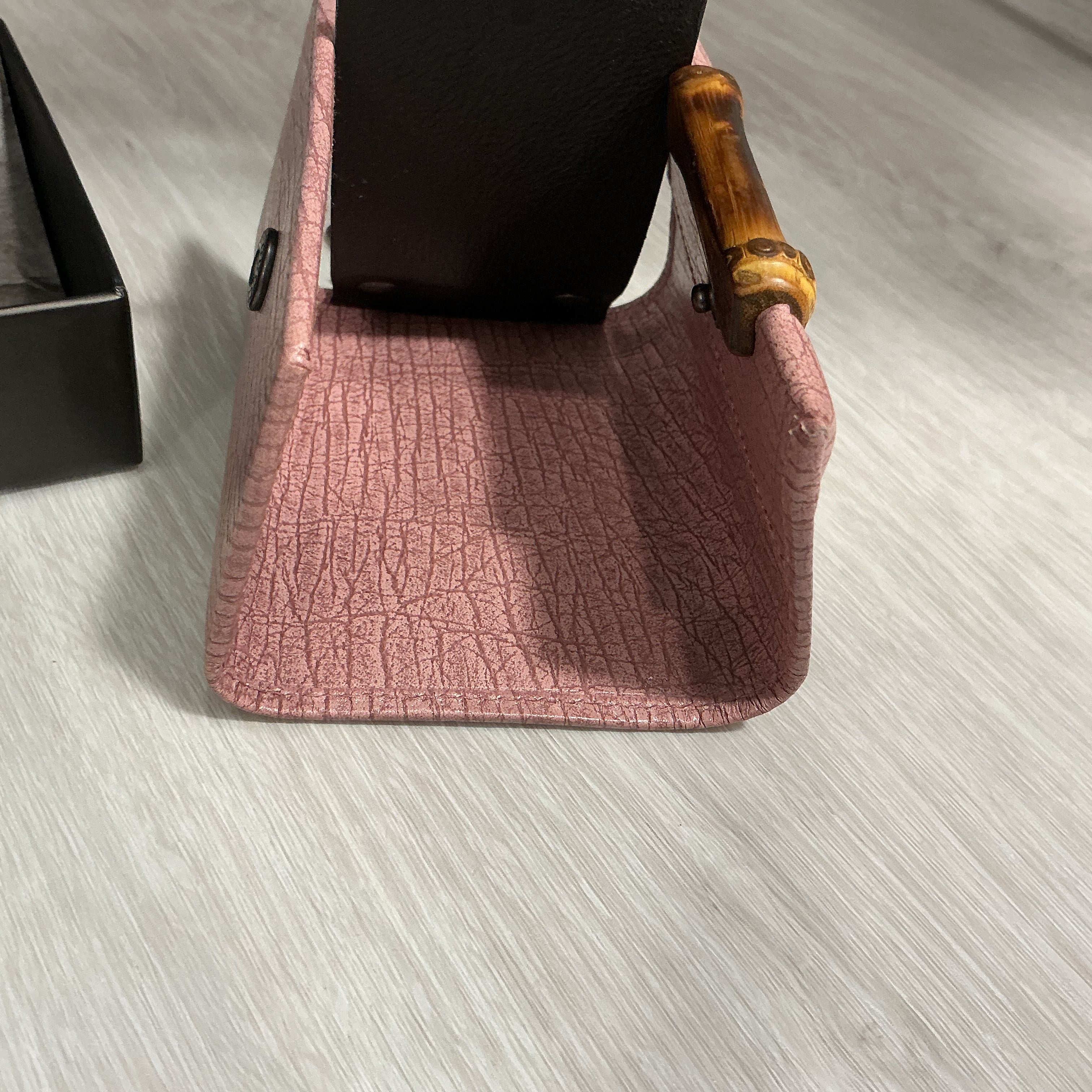 Portachiavi Gucci Bamboo Rosa – Nuovo con Scatola