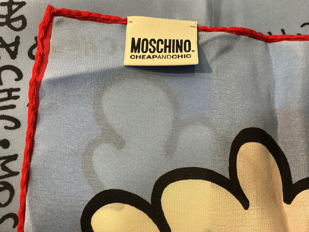 Foulard Moschino in seta [Preloved]