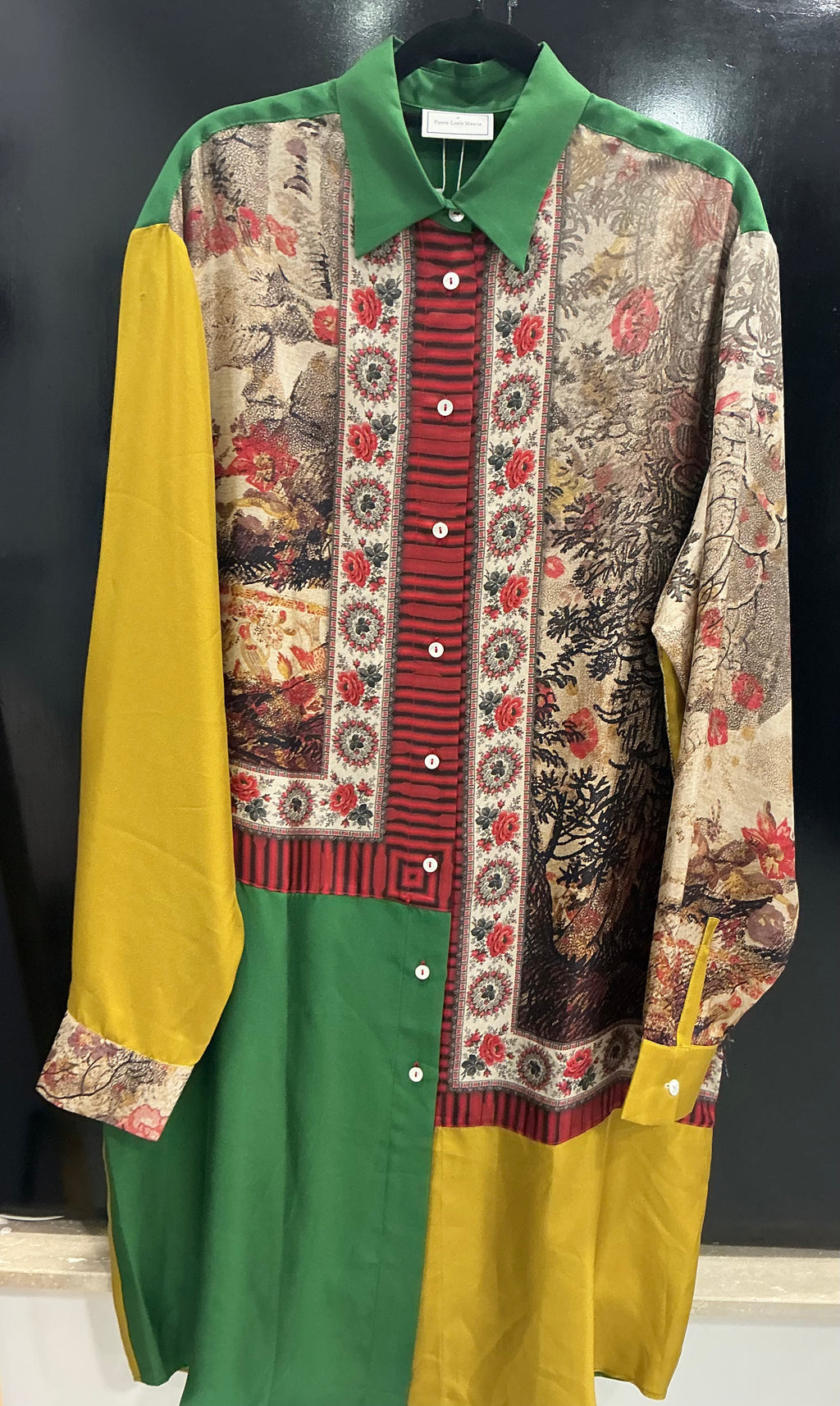 Camicione in seta Pierre Louis Mascia [Preloved]
