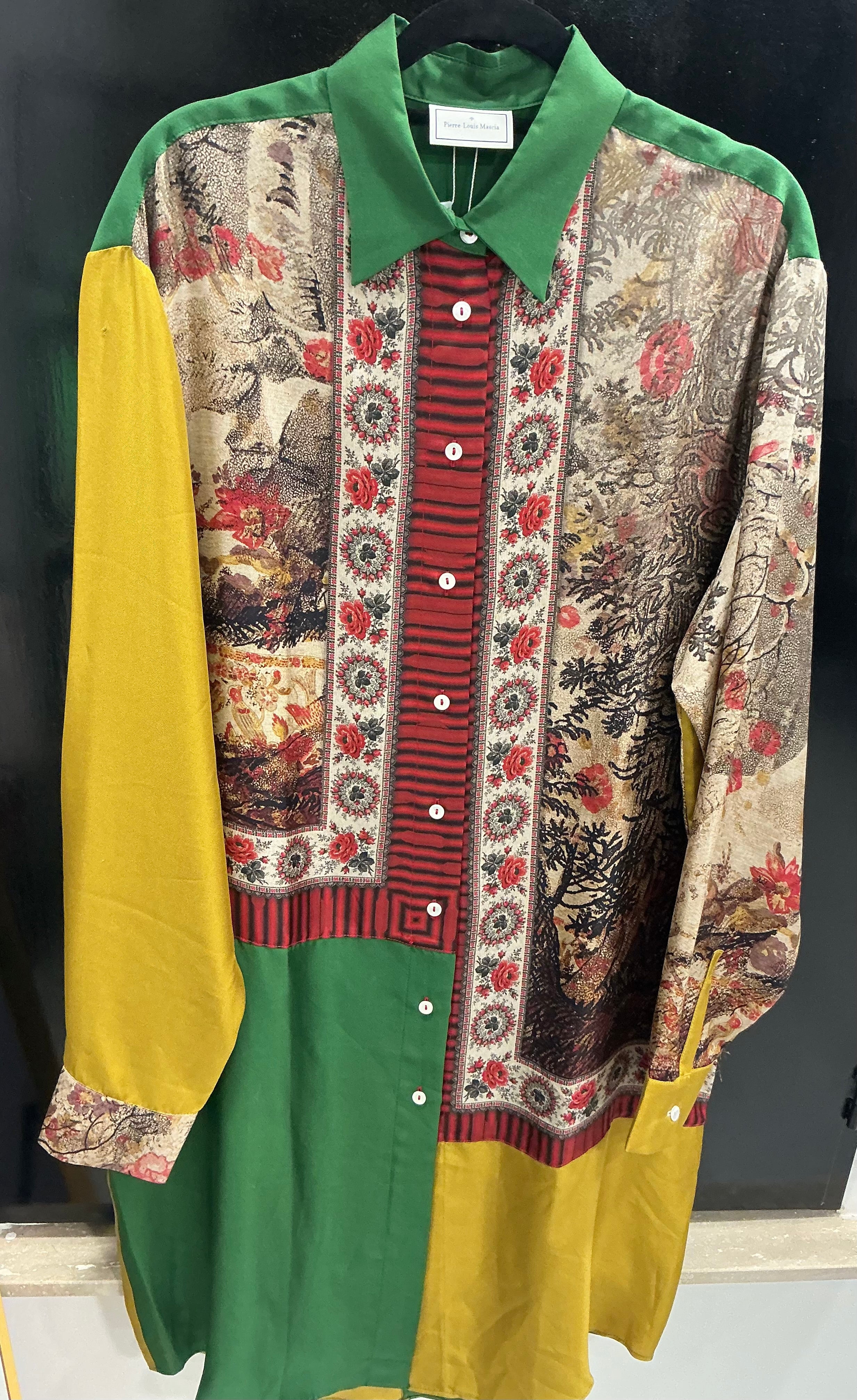 Camicione in seta Pierre Louis Mascia [Preloved]