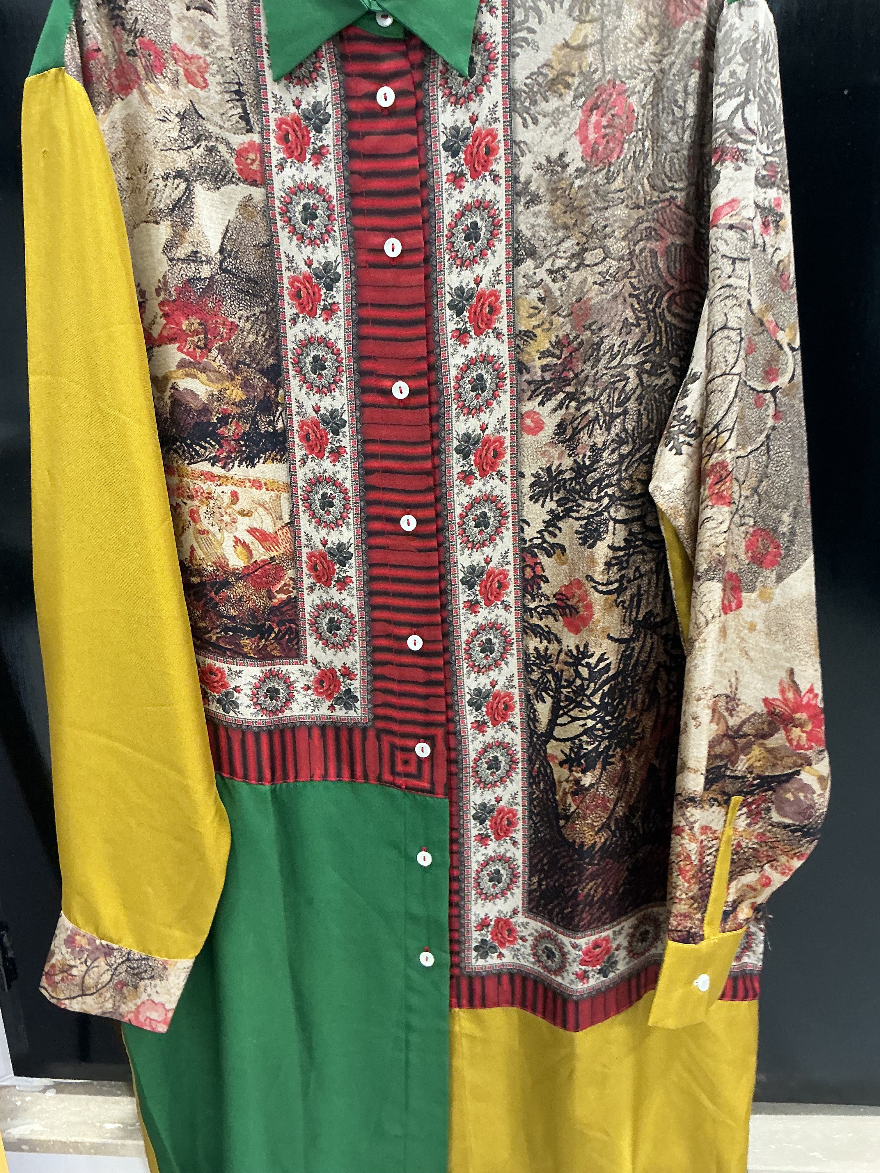 Camicione in seta Pierre Louis Mascia [Preloved]