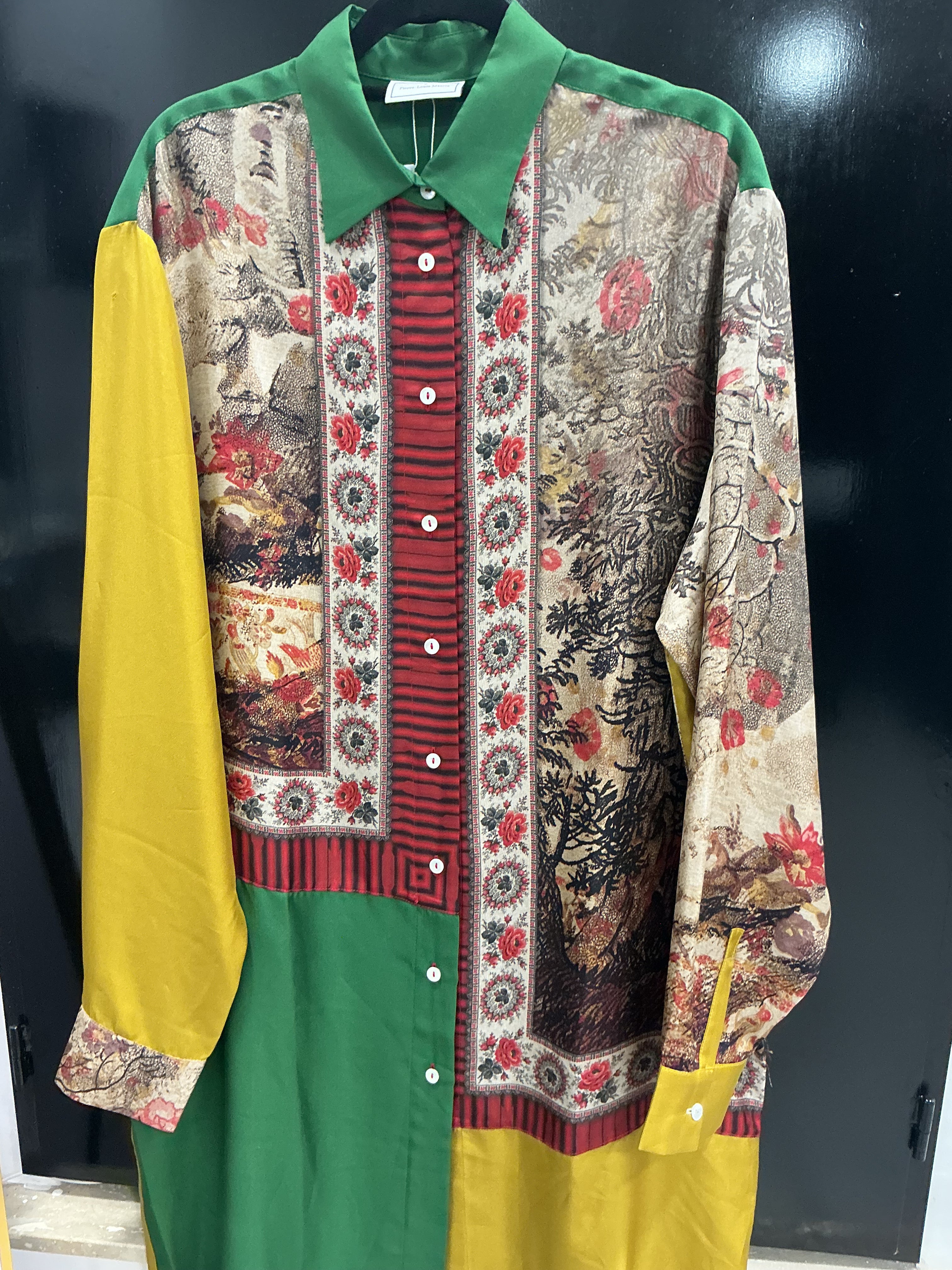 Camicione in seta Pierre Louis Mascia [Preloved]