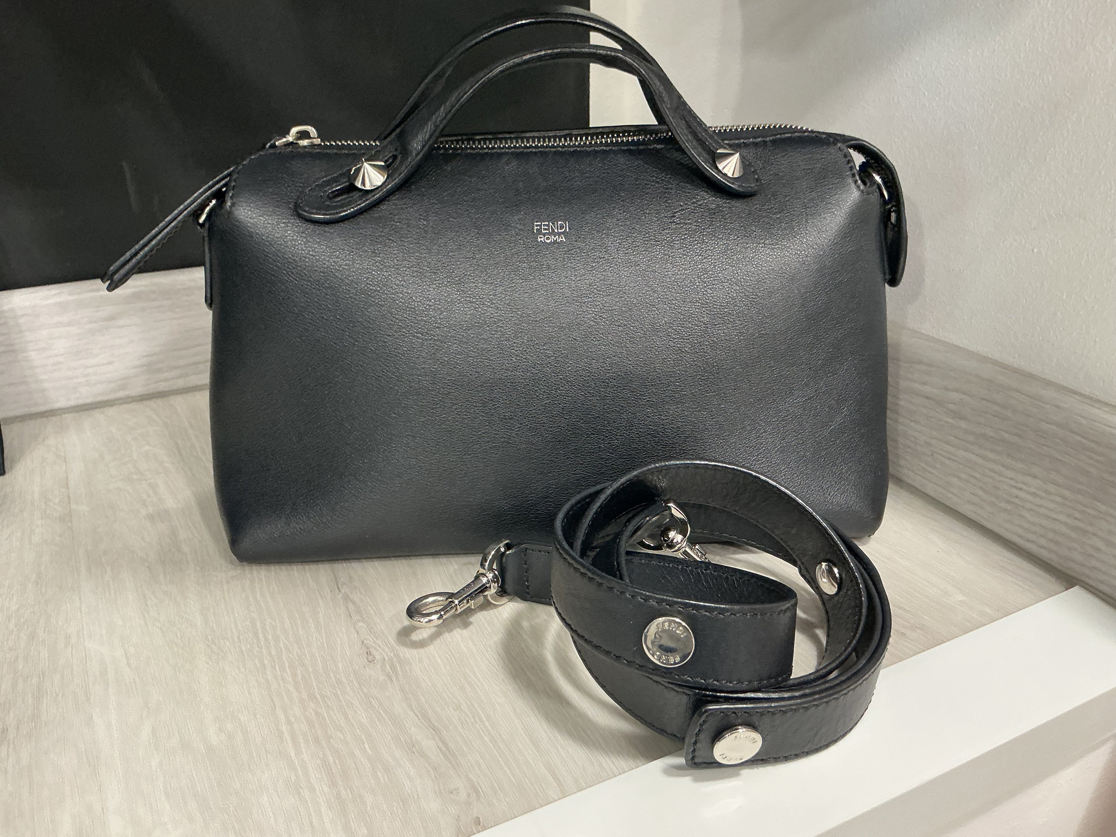 Borsa Fendi By The Way in Pelle Nera [Preloved]