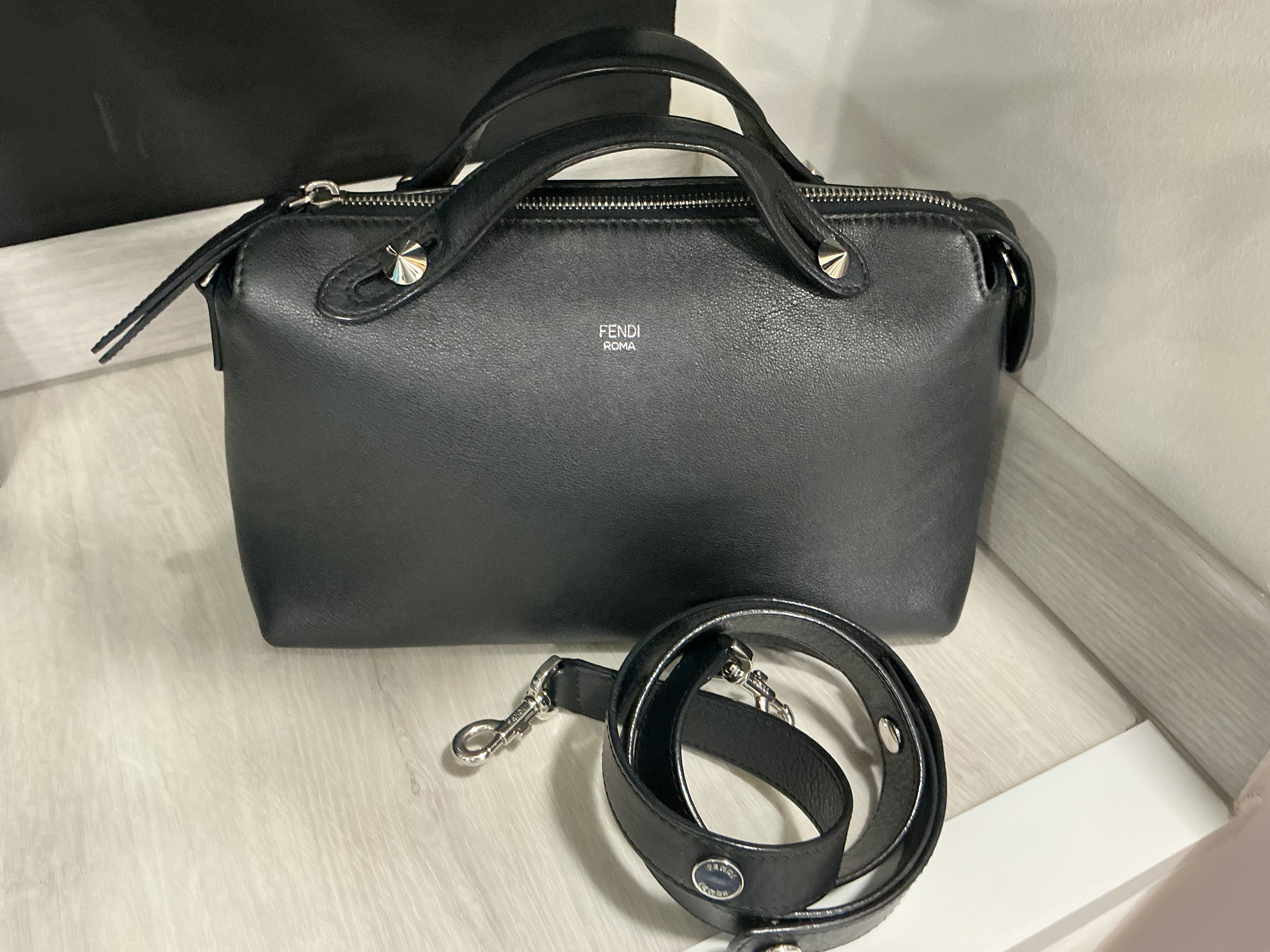Borsa Fendi By The Way in Pelle Nera [Preloved]