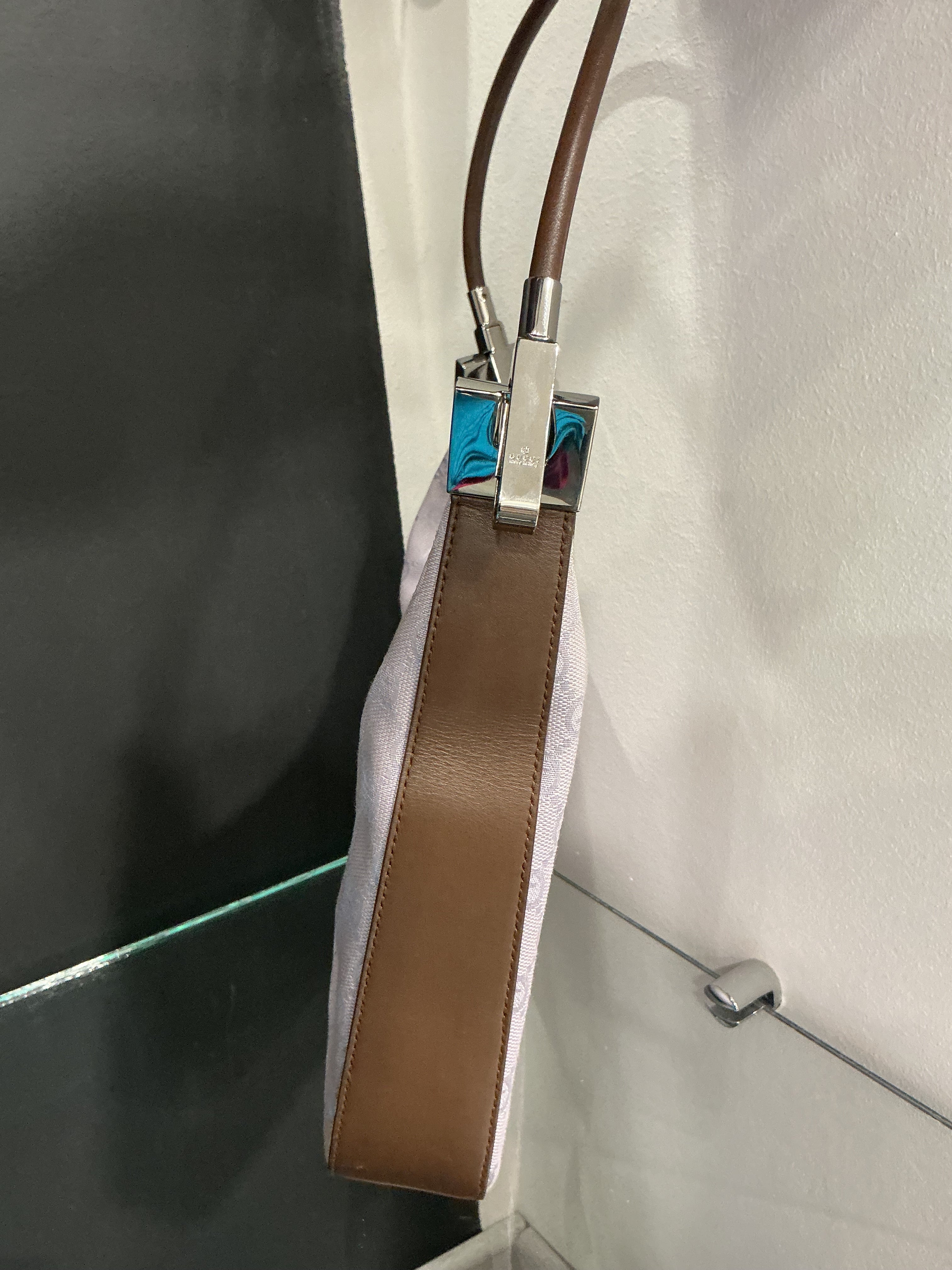 Borsa Gucci Hobo in Tela Rosa [Preloved]