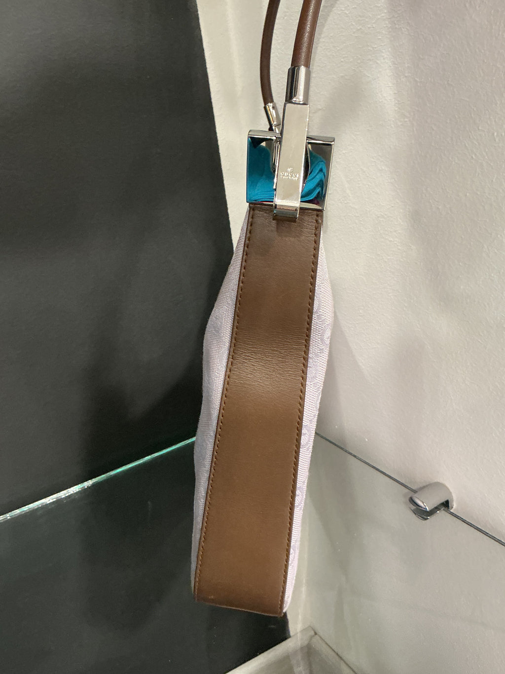 Borsa Gucci Hobo in Tela Rosa [Preloved]