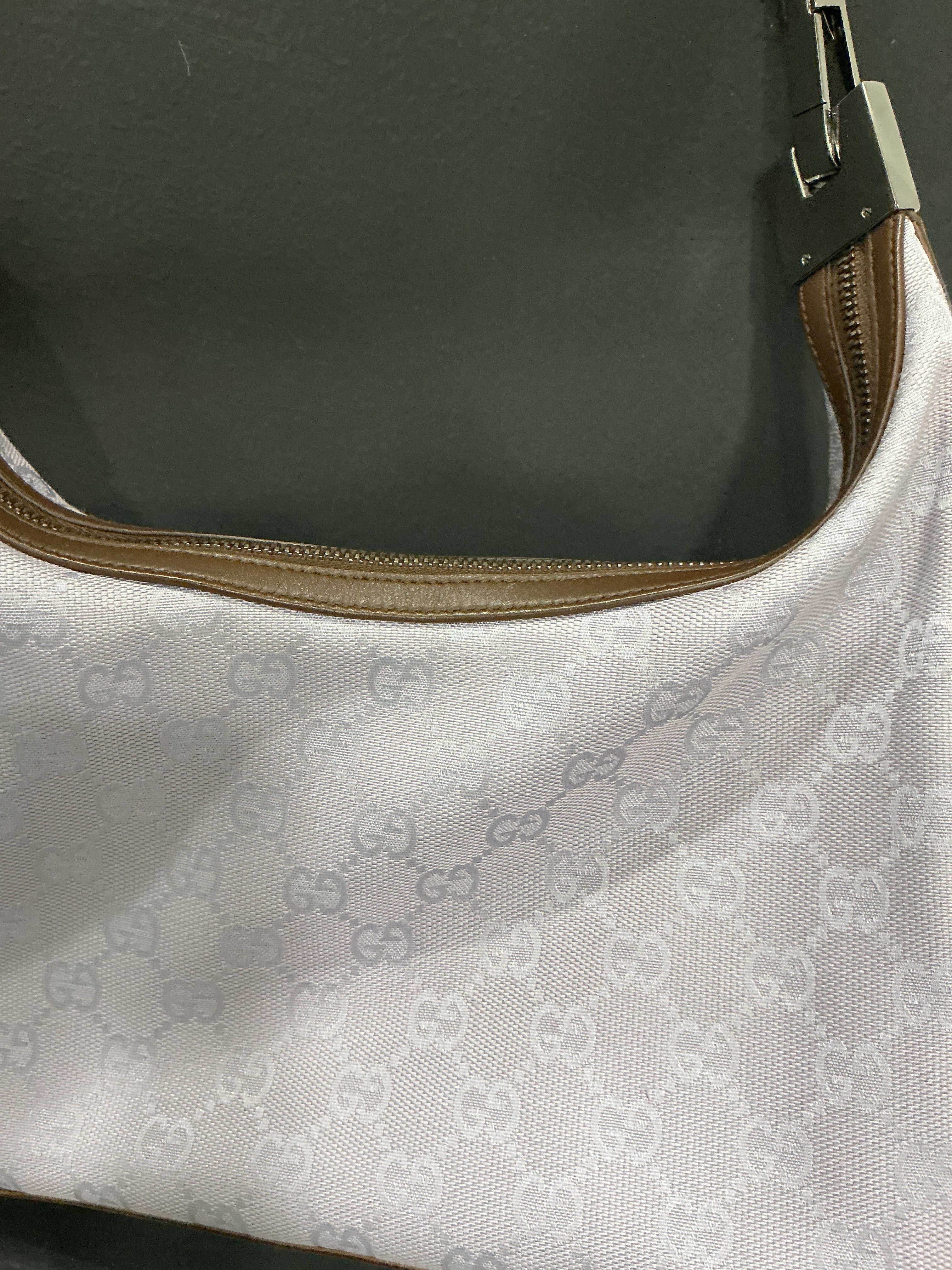Borsa Gucci Hobo in Tela Rosa [Preloved]