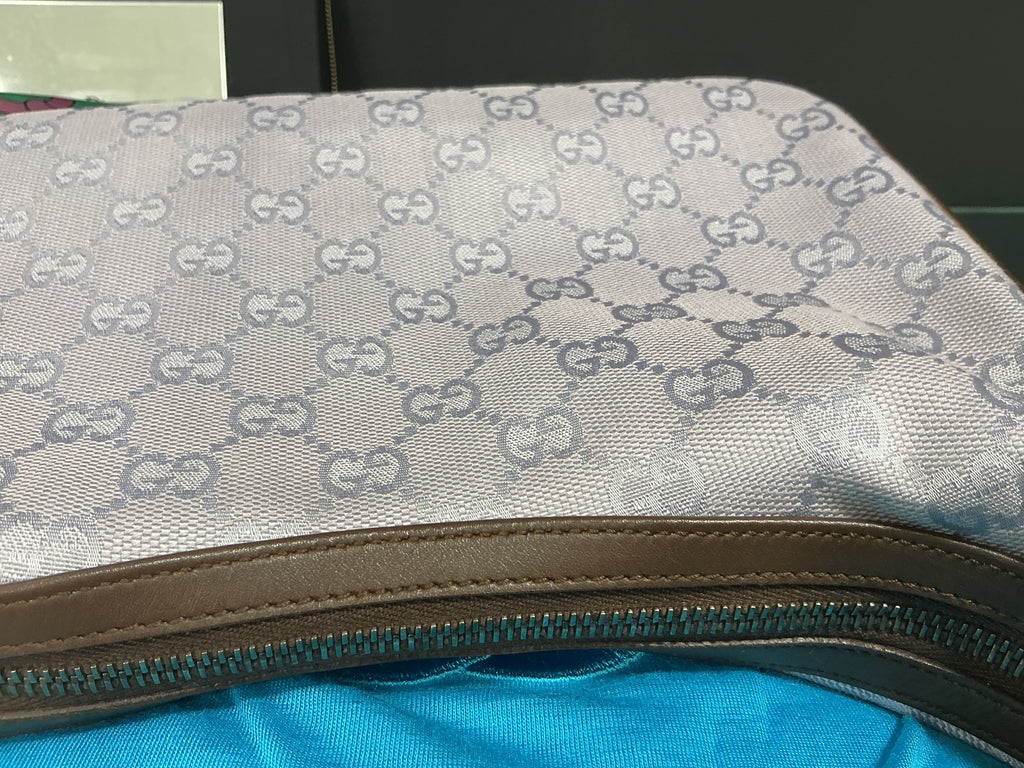 Borsa Gucci Hobo in Tela Rosa [Preloved]