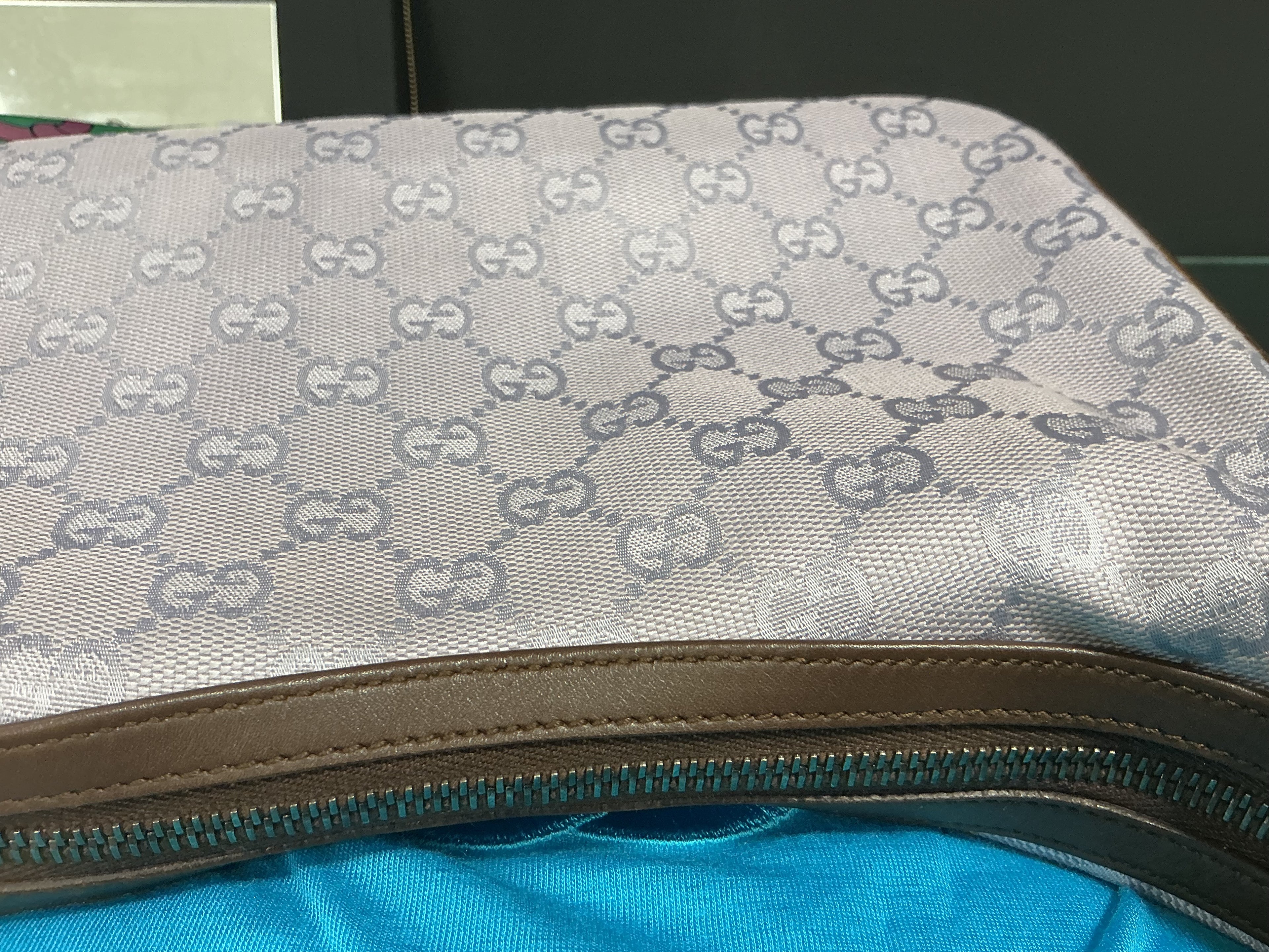 Borsa Gucci Hobo in Tela Rosa [Preloved]