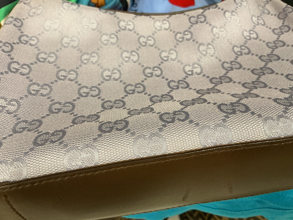 Borsa Gucci Hobo in Tela Rosa [Preloved]