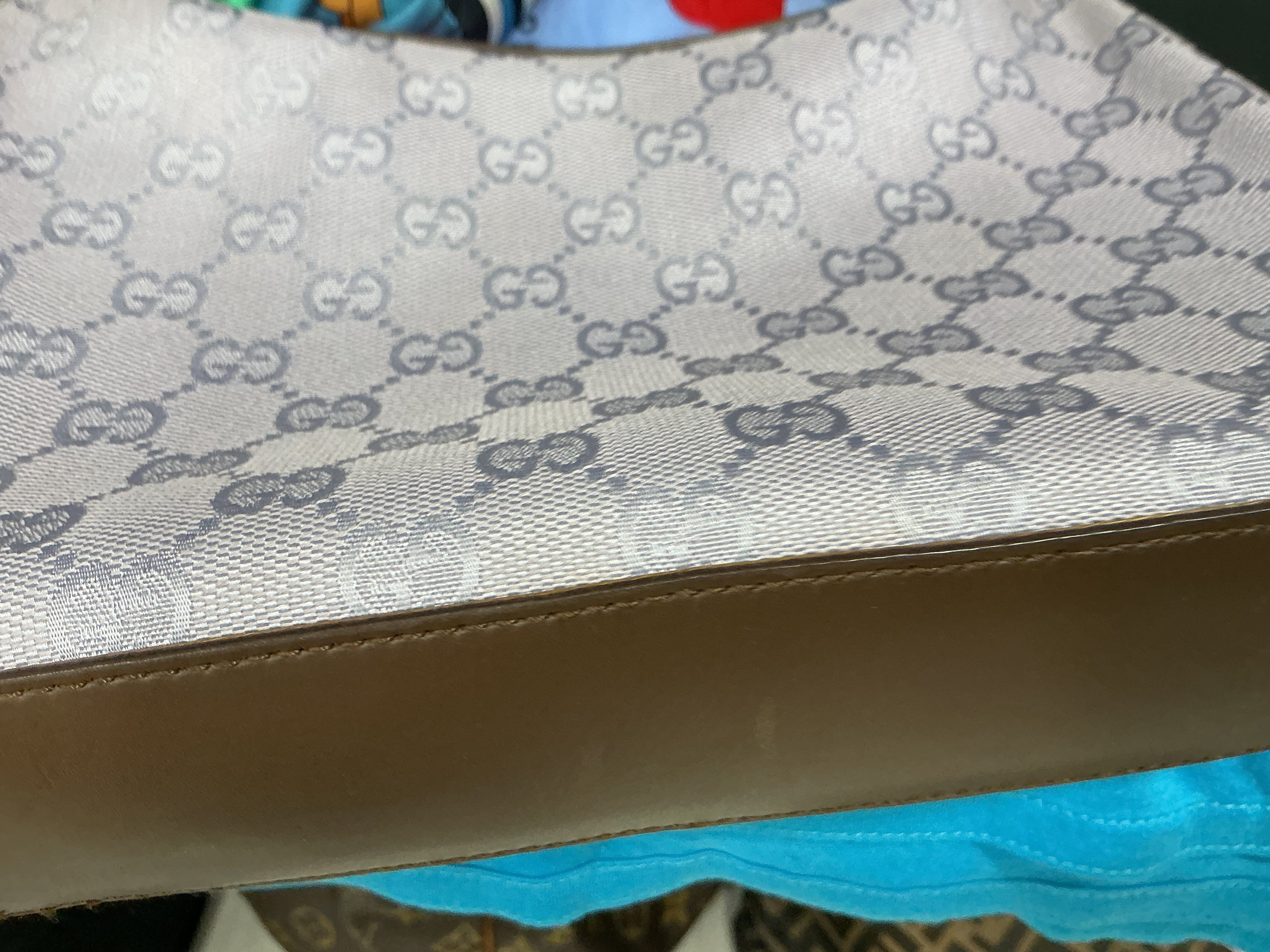 Borsa Gucci Hobo in Tela Rosa [Preloved]